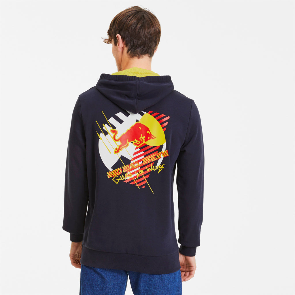 [596207-01] Mens Puma RBR RED BULL RACING DYNAMIC BULL HOODIE