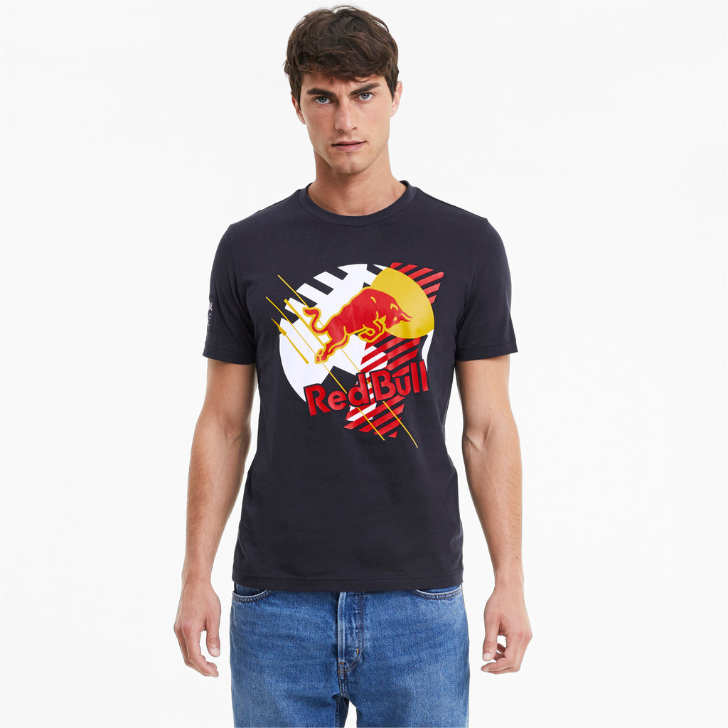 [763014-01] Mens Puma RBR Red Bull Racing Dynamic Bull Tee