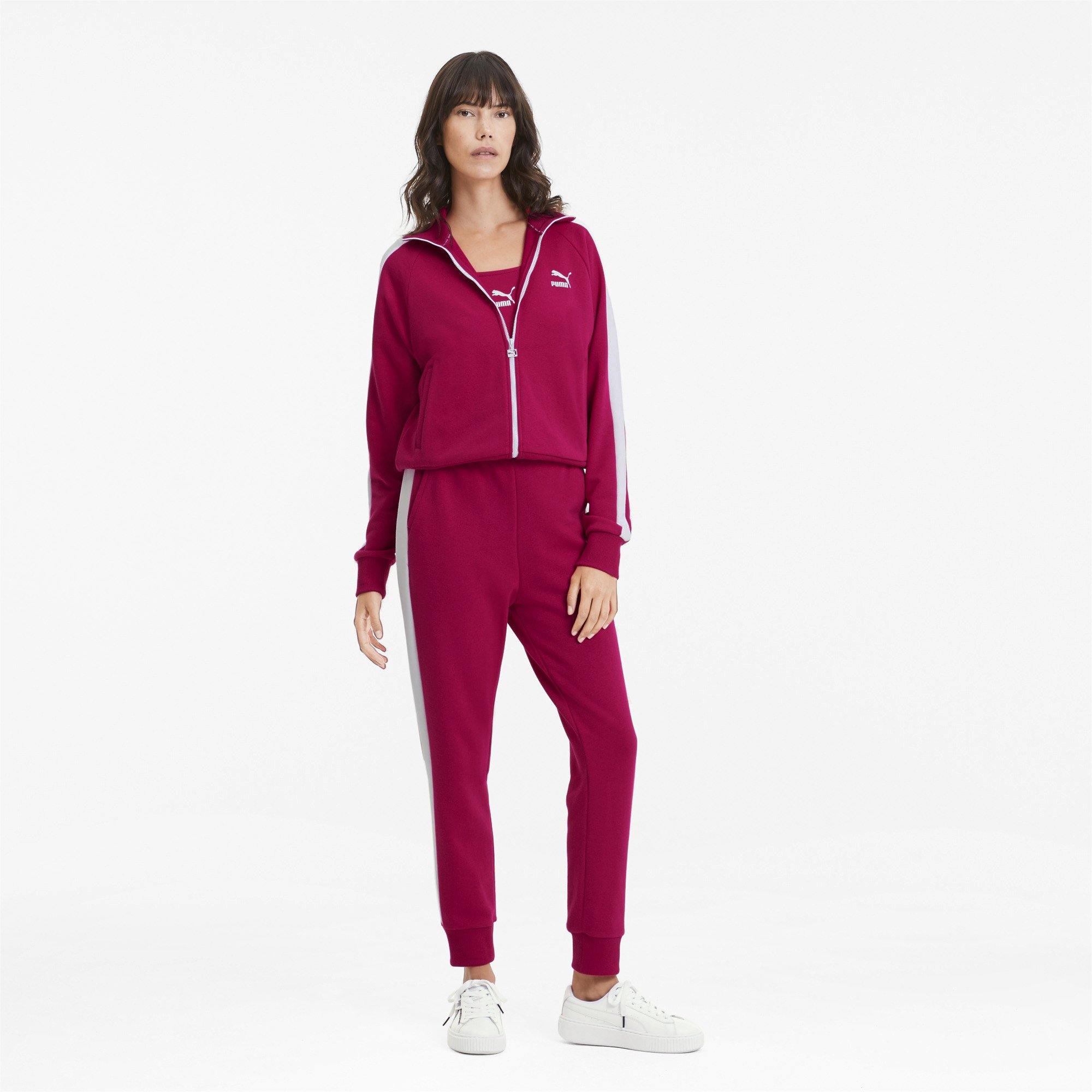[595204-15] Womens Puma Classics T7 Track Jacket - sneakAR