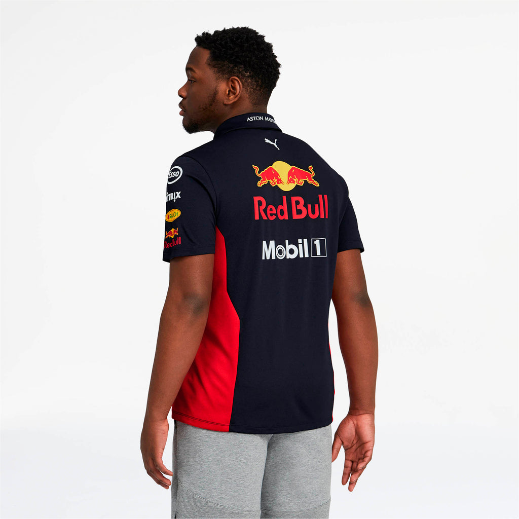 [762882-01] Mens Puma AMRBR Red Bull Racing Team Polo