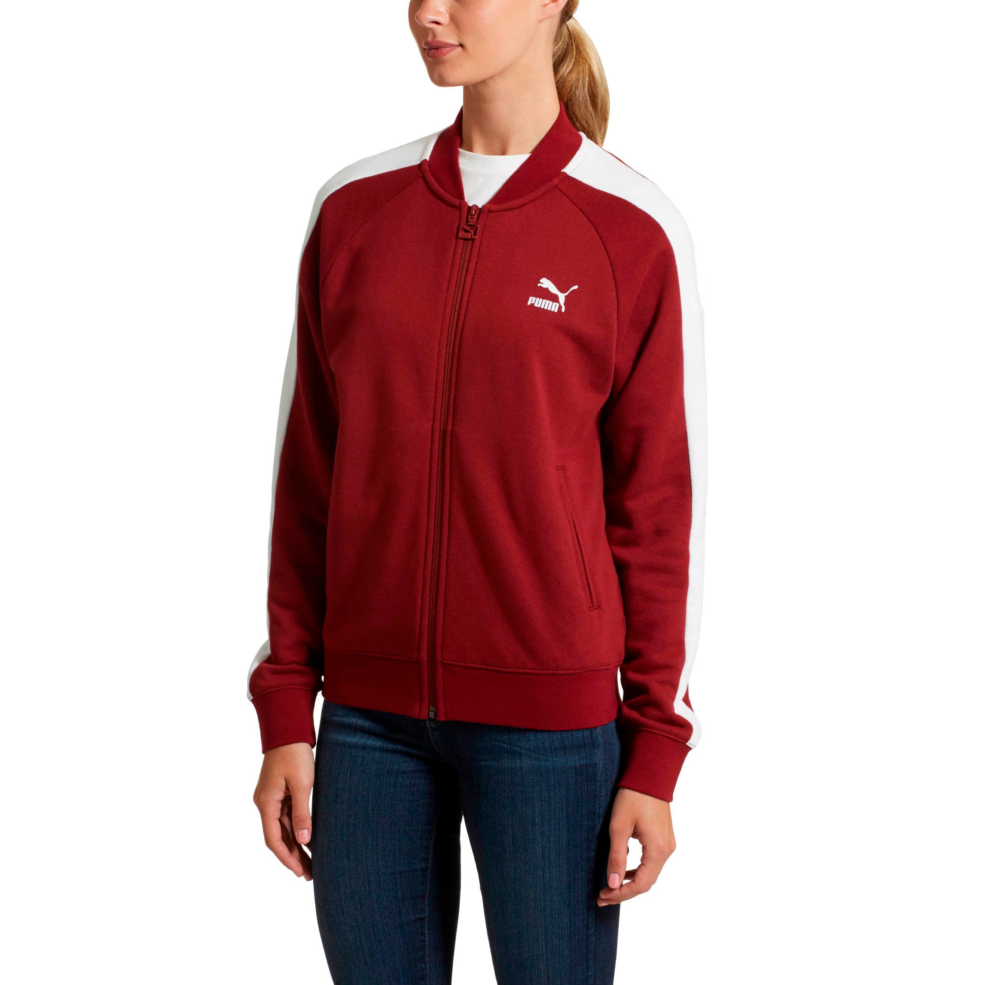 [576661-18] Womens Puma Classics T7 Track Jacket