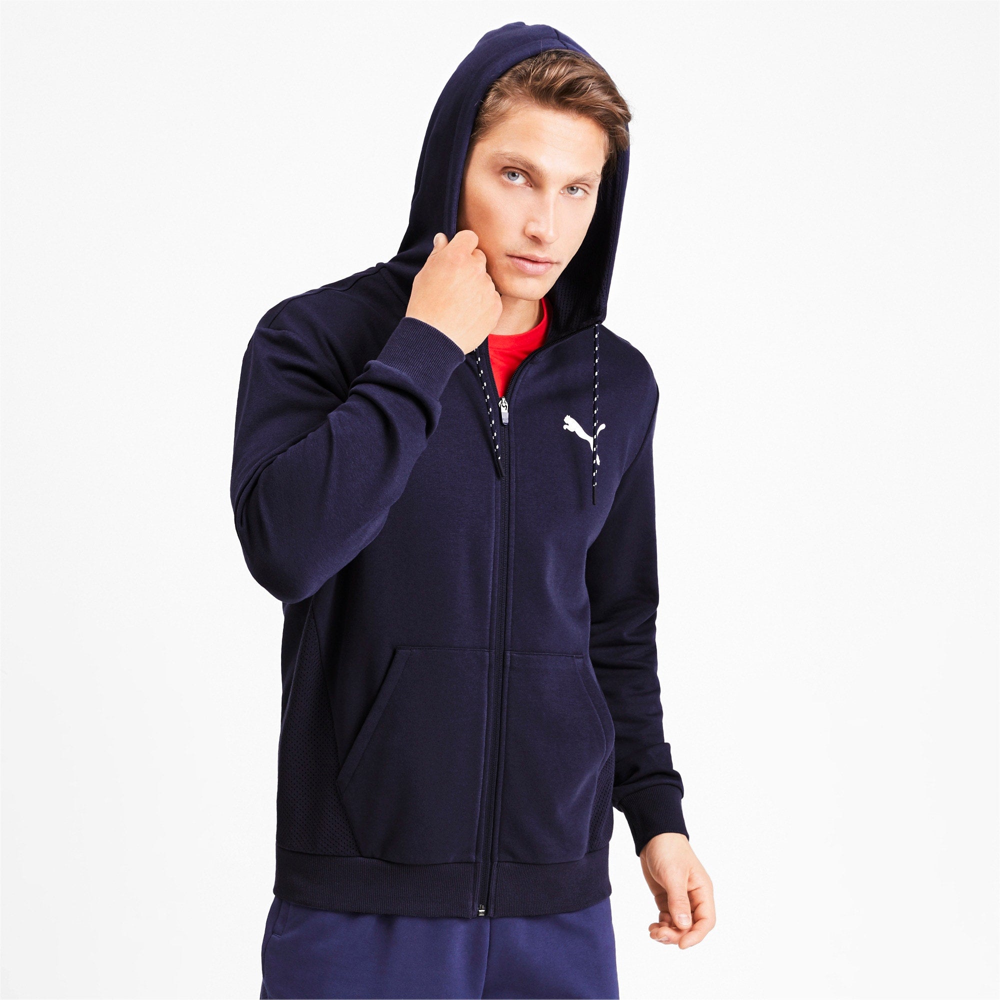 [580530-06] Mens Puma MODERN SPORTS FULL ZIP HOODY TR