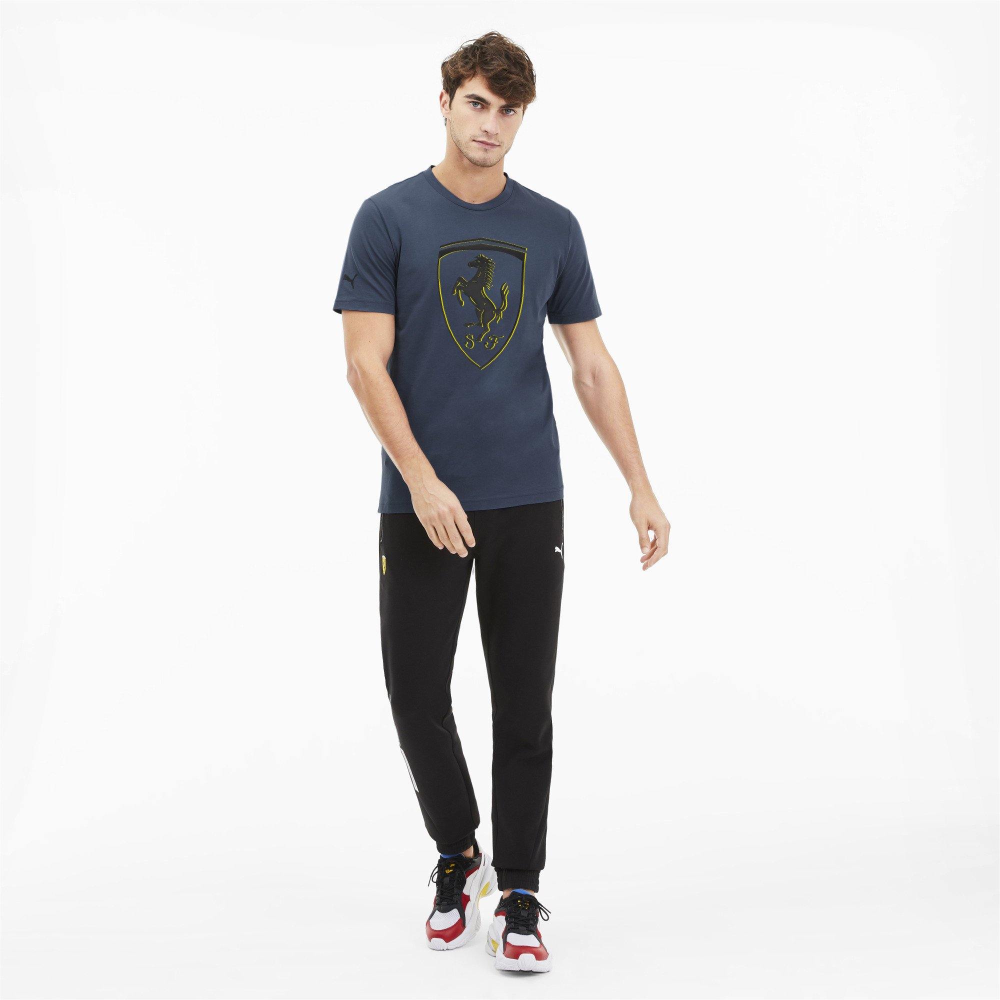 [595554-07] Mens Puma SF Ferrari Big Shield Tee - sneakAR