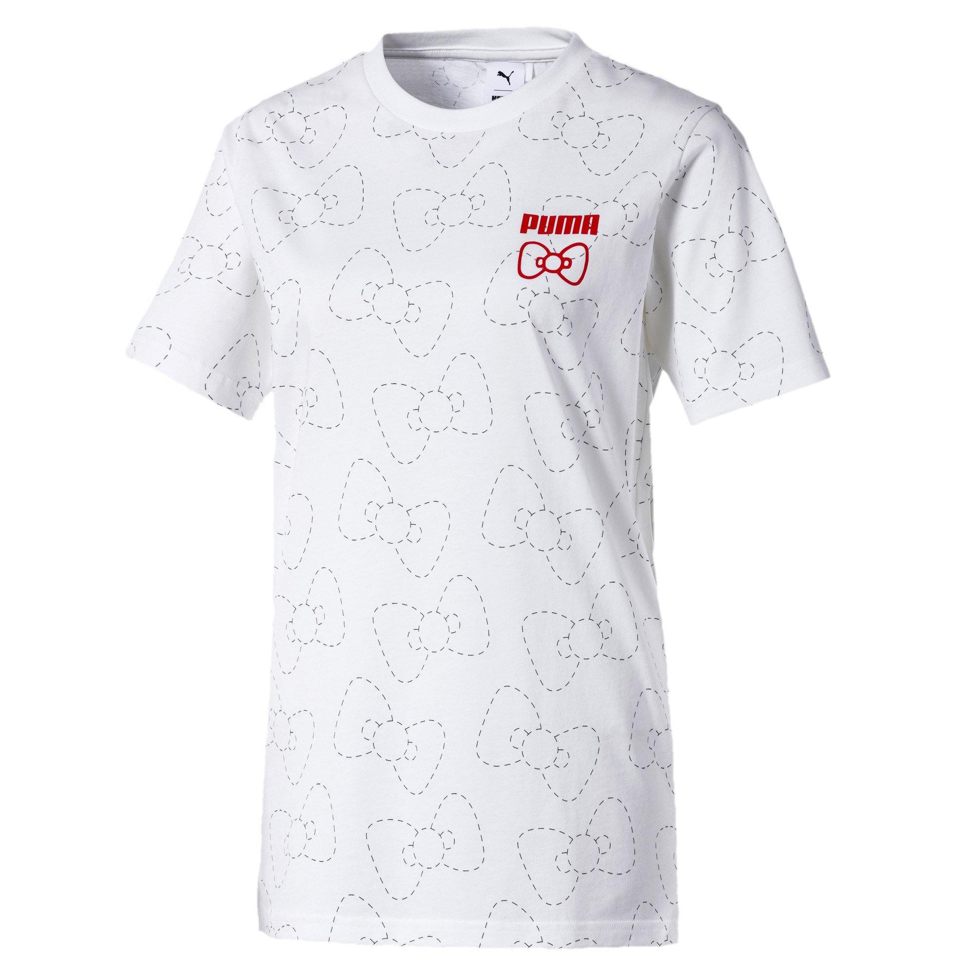 [597236-02] Womens Puma x Hello Kitty AOP Tee - sneakAR