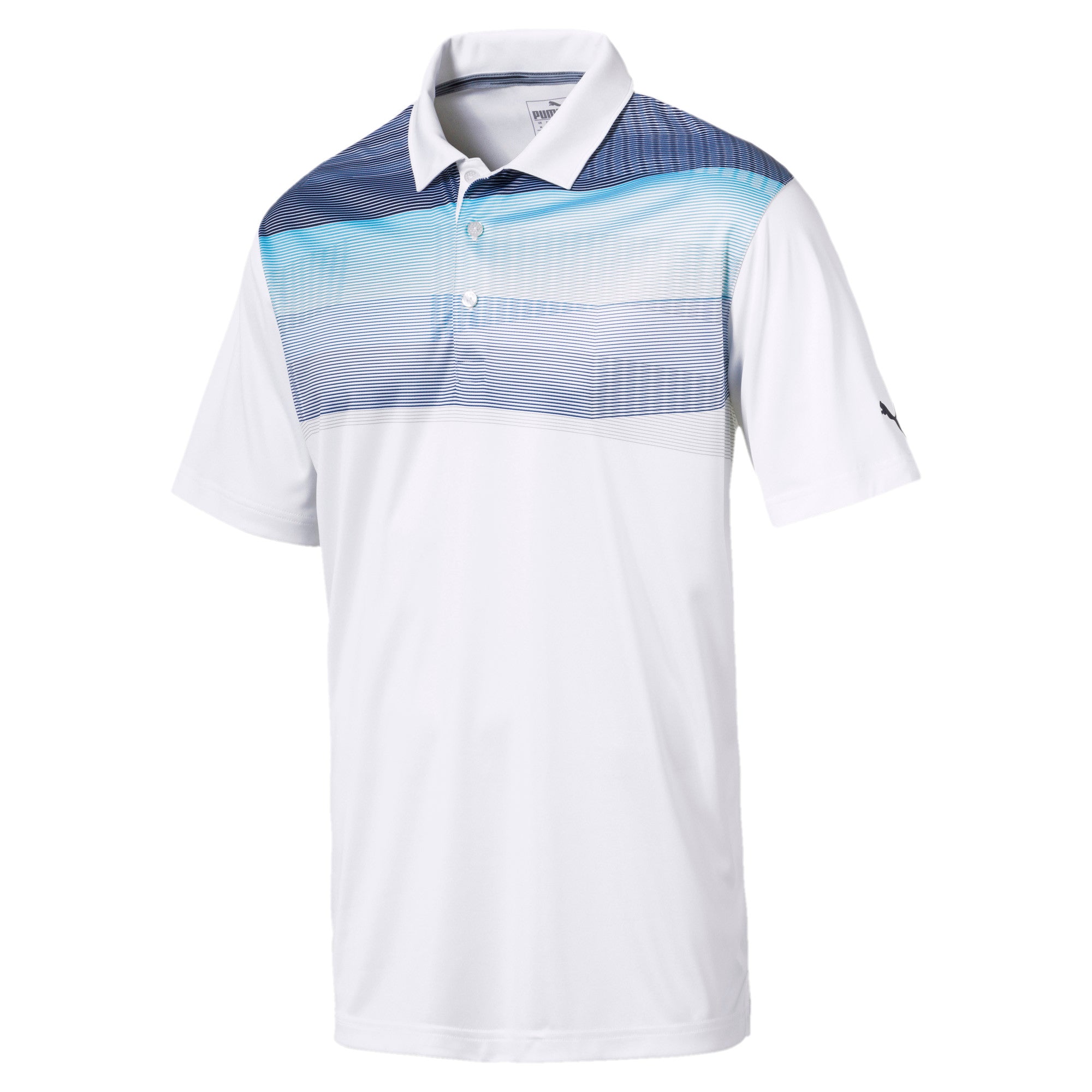 [577406-01] Mens Puma PWRCOOL REFRACTION POLO