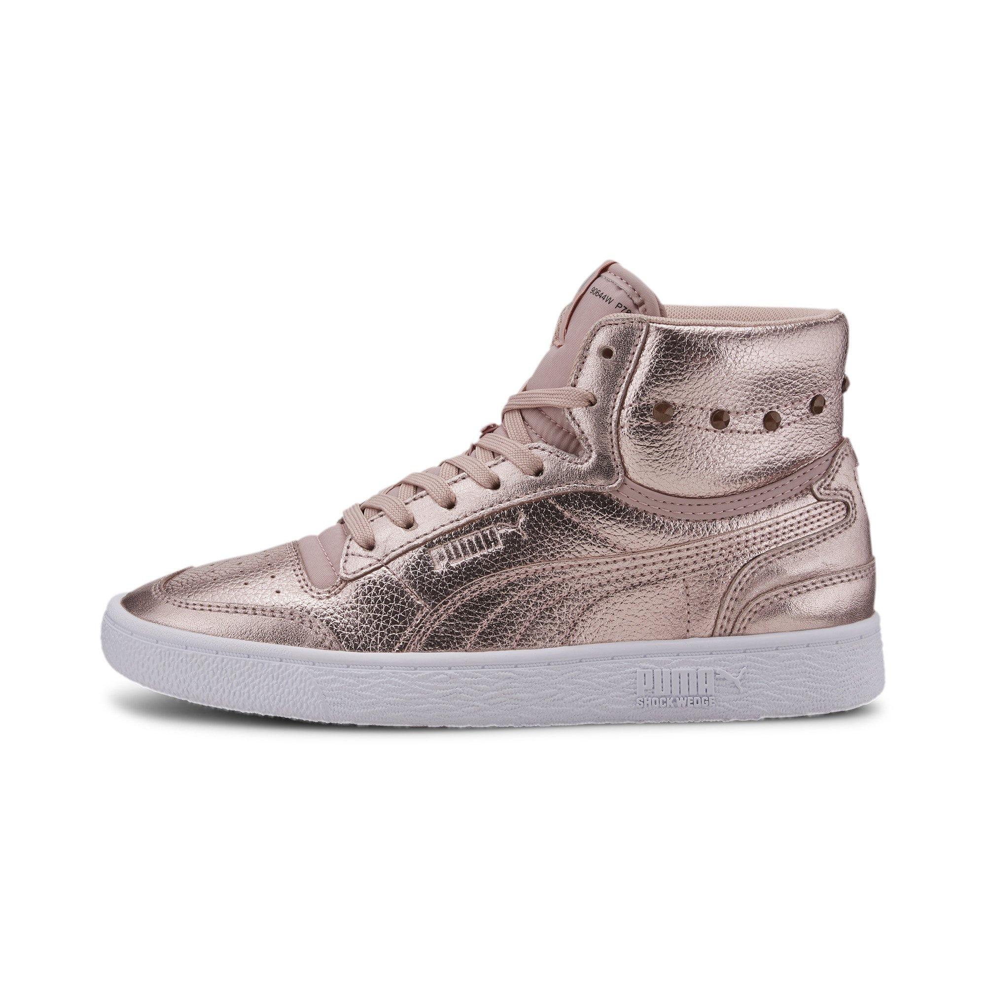 [372112-02] Womens Puma Ralph Sampson Mid Glitz - sneakAR