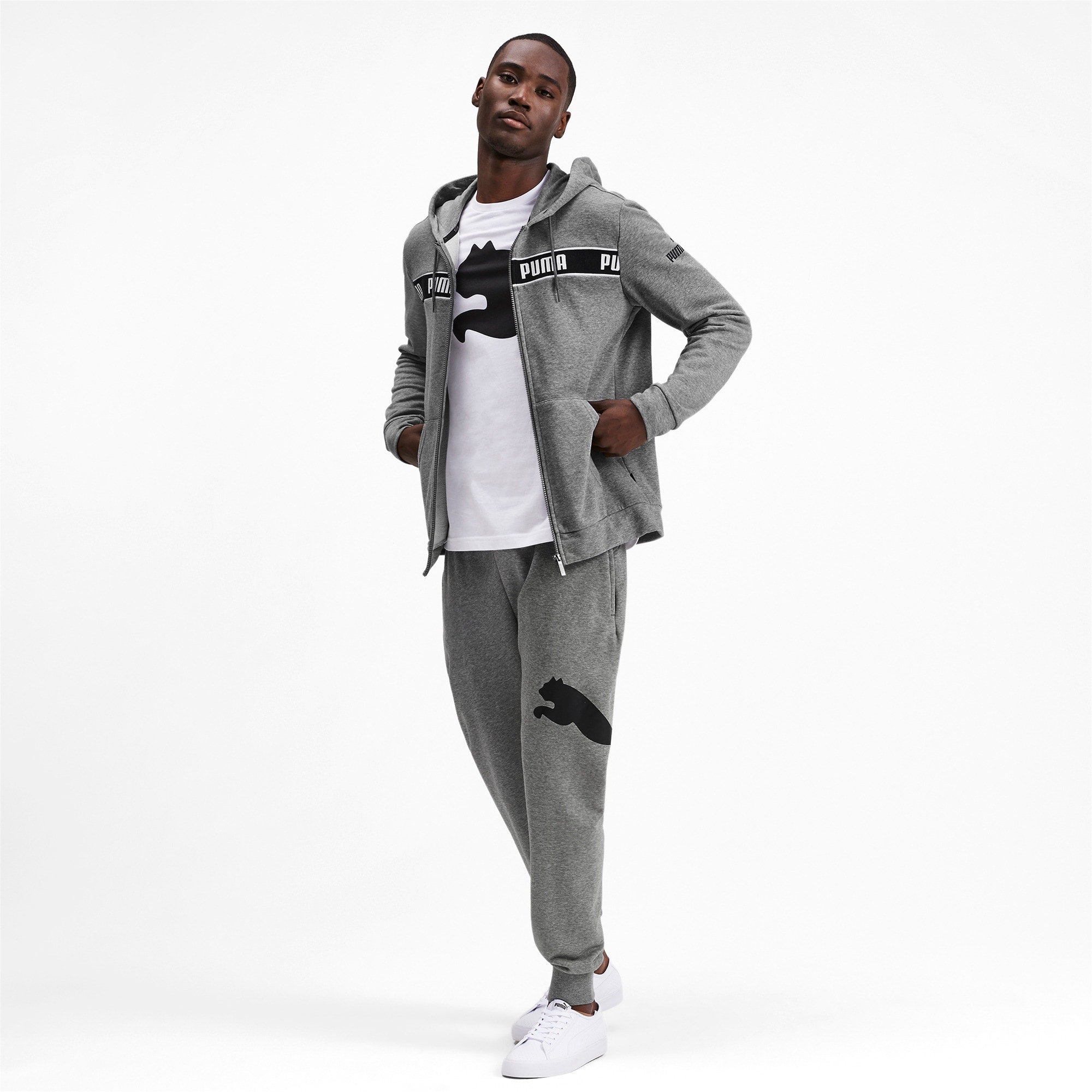 [580439-03] Mens Puma AMPLIFIED HOODED JACKET TR