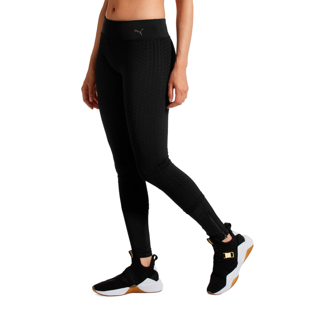 [517083-01] Womens Puma Luxe Mesh Tight