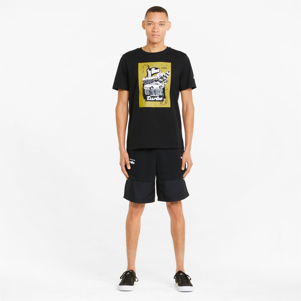 [533776-01] Mens Puma PL PORSCHE SWEAT SHORTS