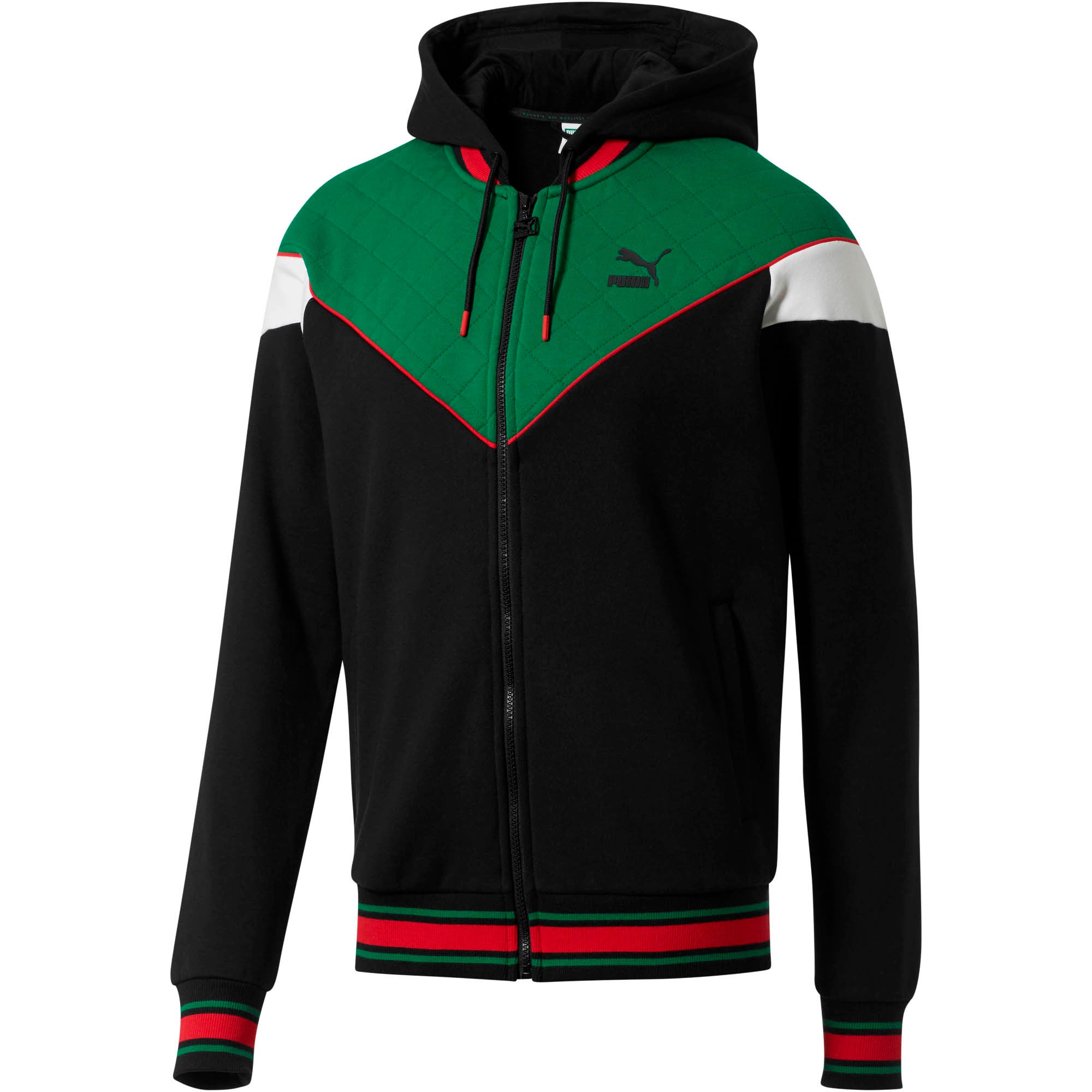 [578969-01] Mens Puma Lux MCS Hooded Track Jacket