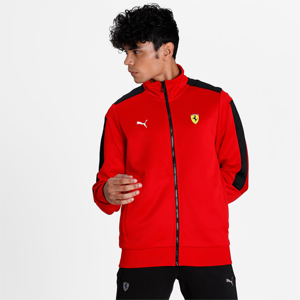 [597944-01] Mens Puma SF Ferrari Race T7 Track Jacket
