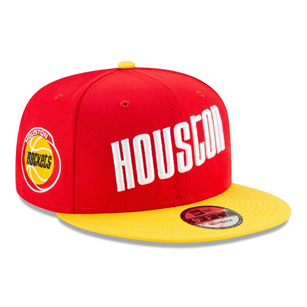 [12289221] Mens New Era NBA Hardwood Classics Night 9Fifty Snapback - Rockets - sneakAR