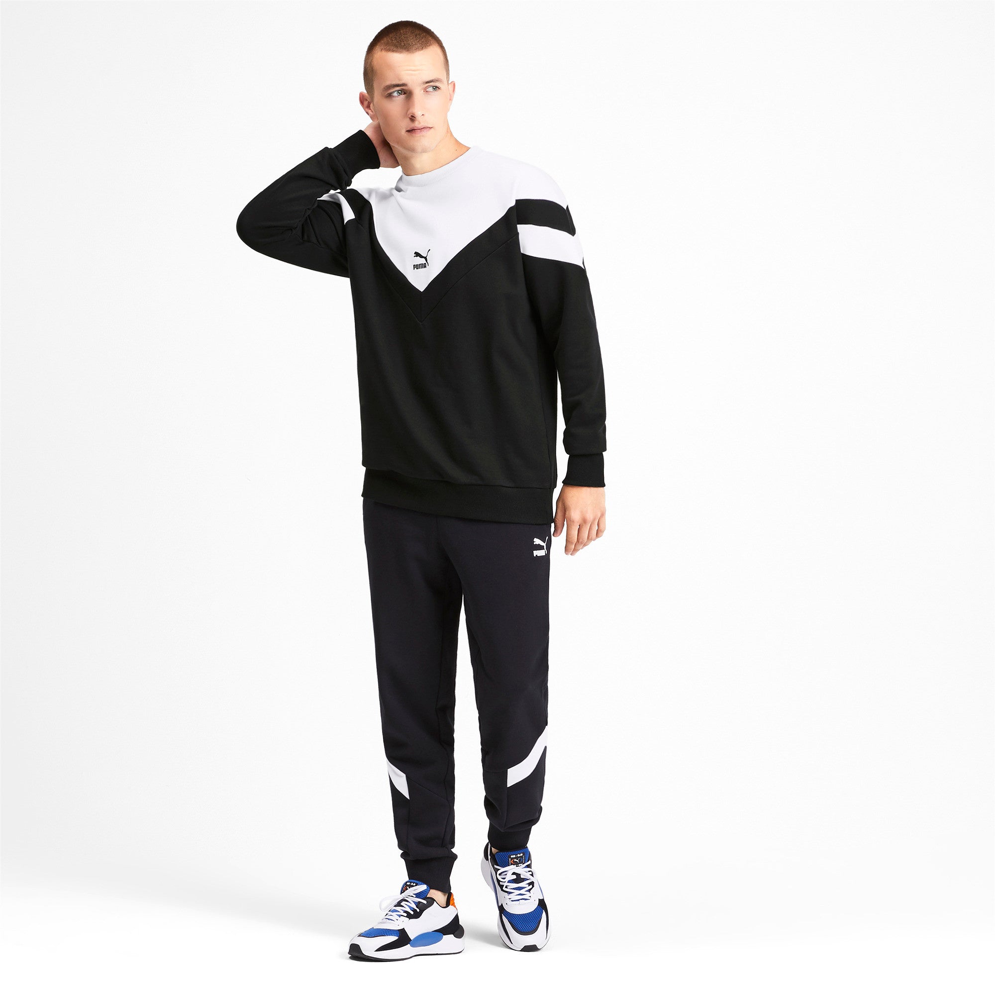 [595304-01] Mens Puma ICONIC MCS CREW TR