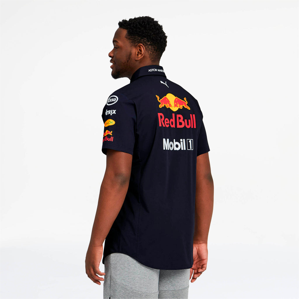 [762883-01] Mens Puma AMRBR Red Bull Racing Team Shirt