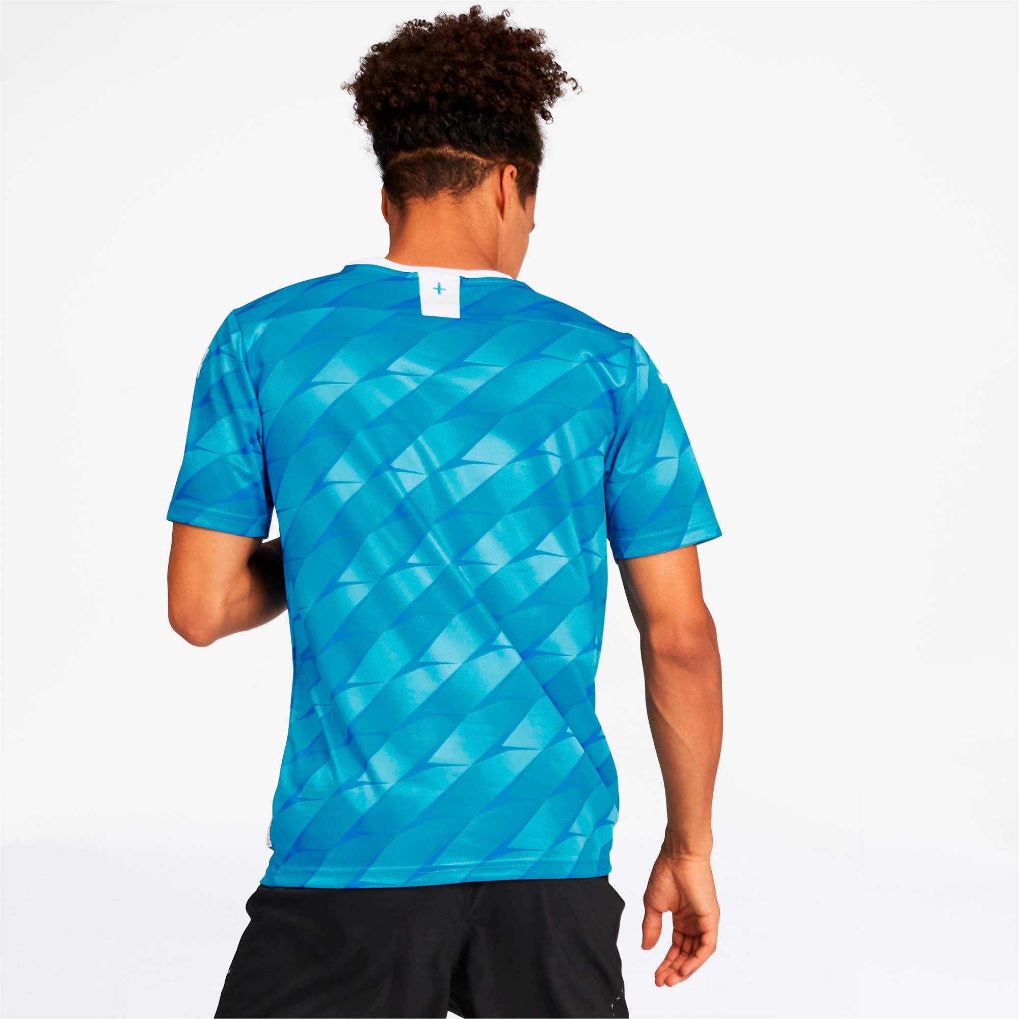 [755674-02] Mens Puma Olympique Marseille Away Replica Jersey