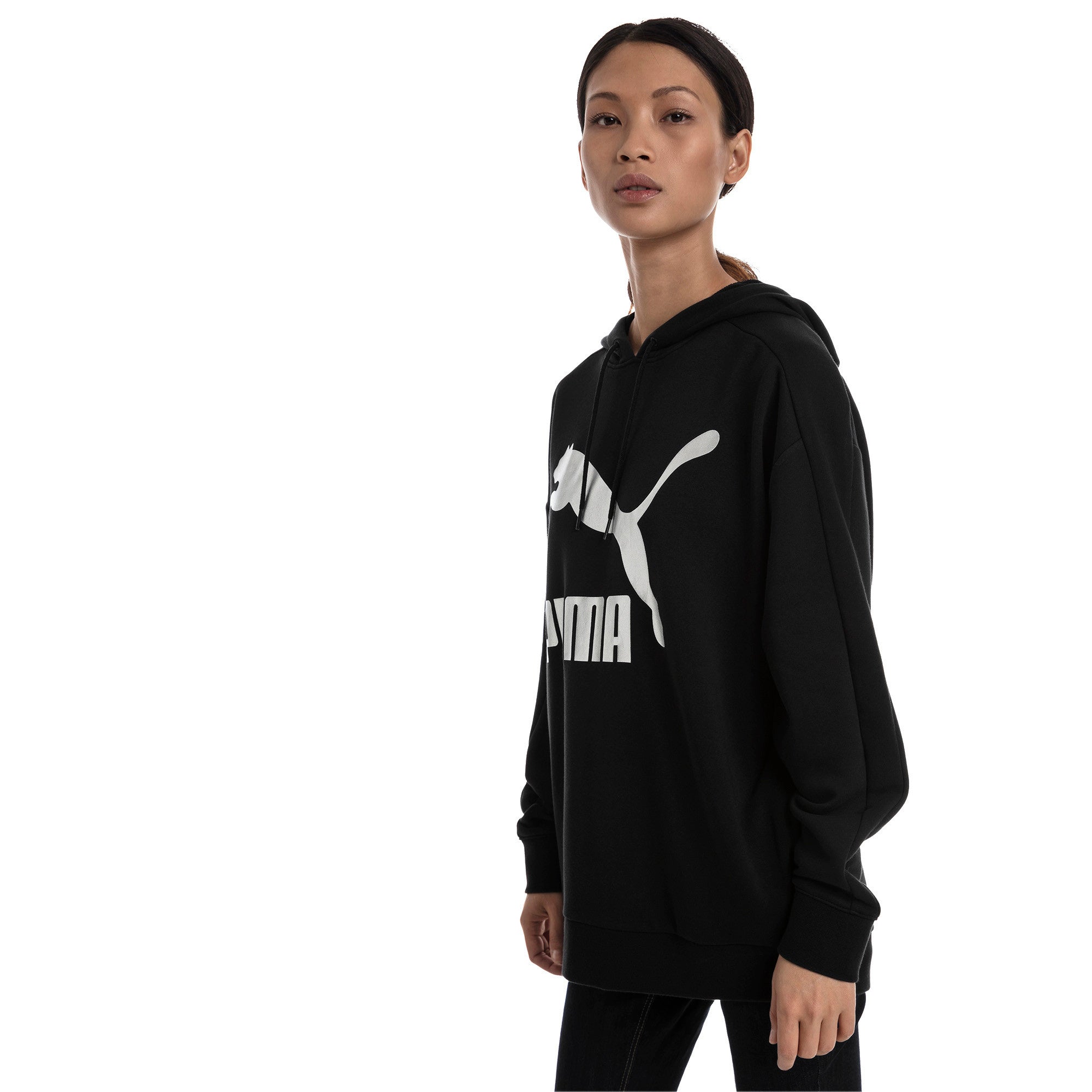 [578032-01] Womens Puma Classics Logo T7 Hoody