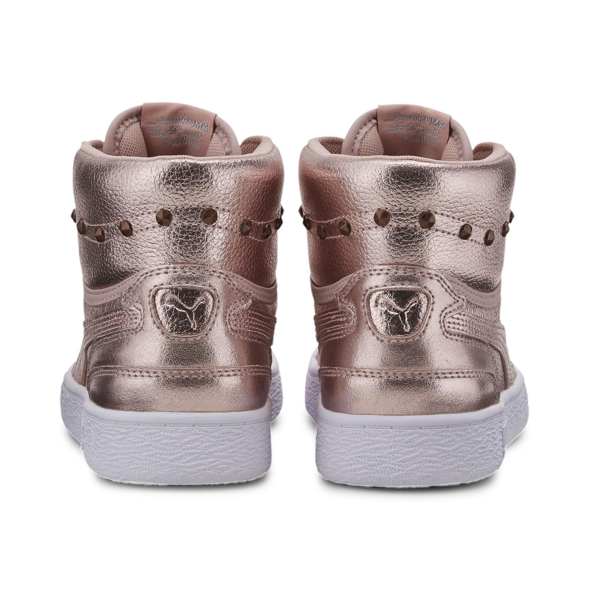 [372112-02] Womens Puma Ralph Sampson Mid Glitz - sneakAR