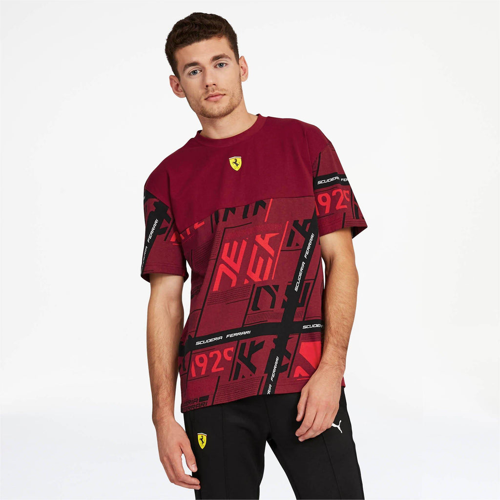 [595553-04] Mens Puma SF Ferrari Street Tee - sneakAR