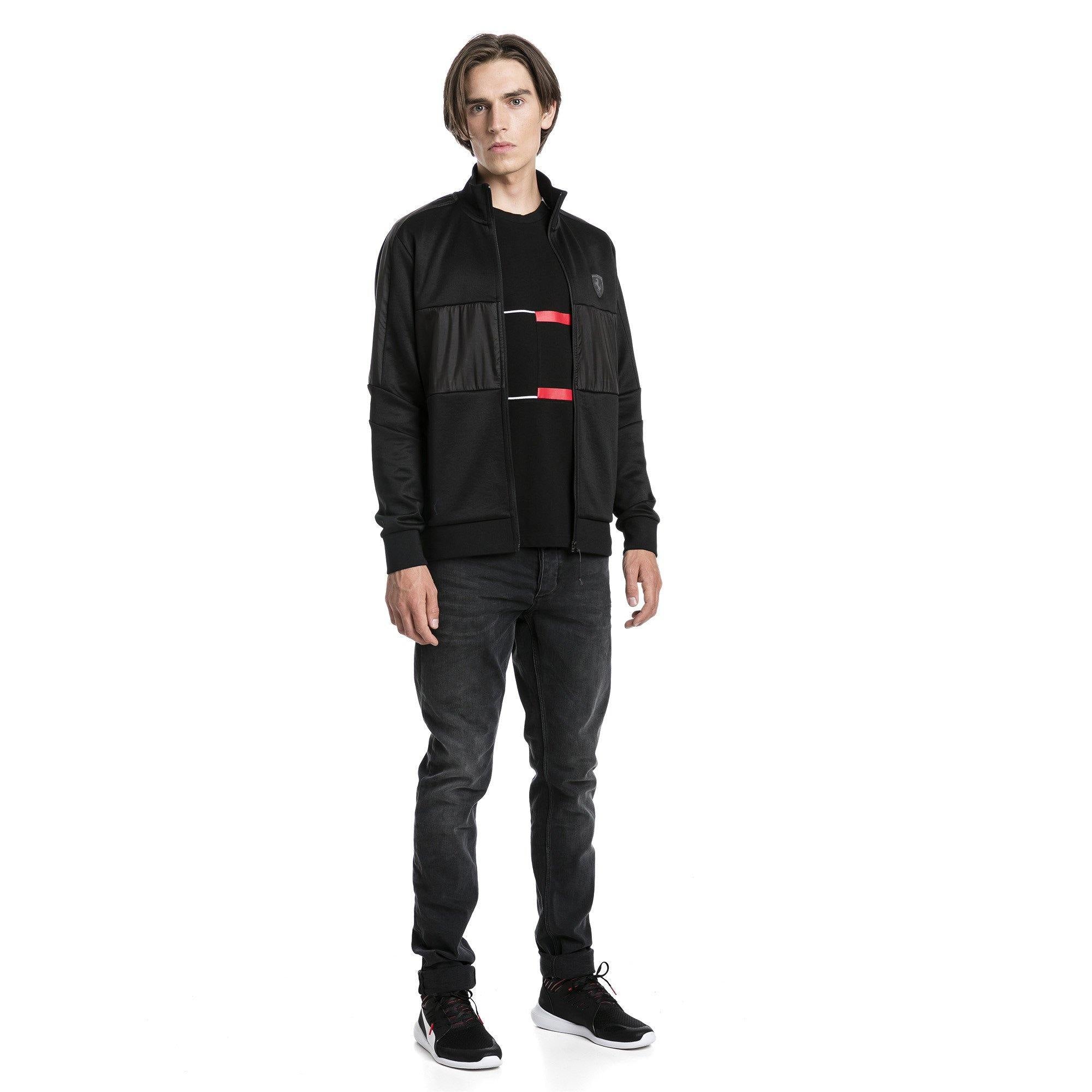 [577844-01] Mens Puma Ferrari T7 Track Jacket - sneakAR
