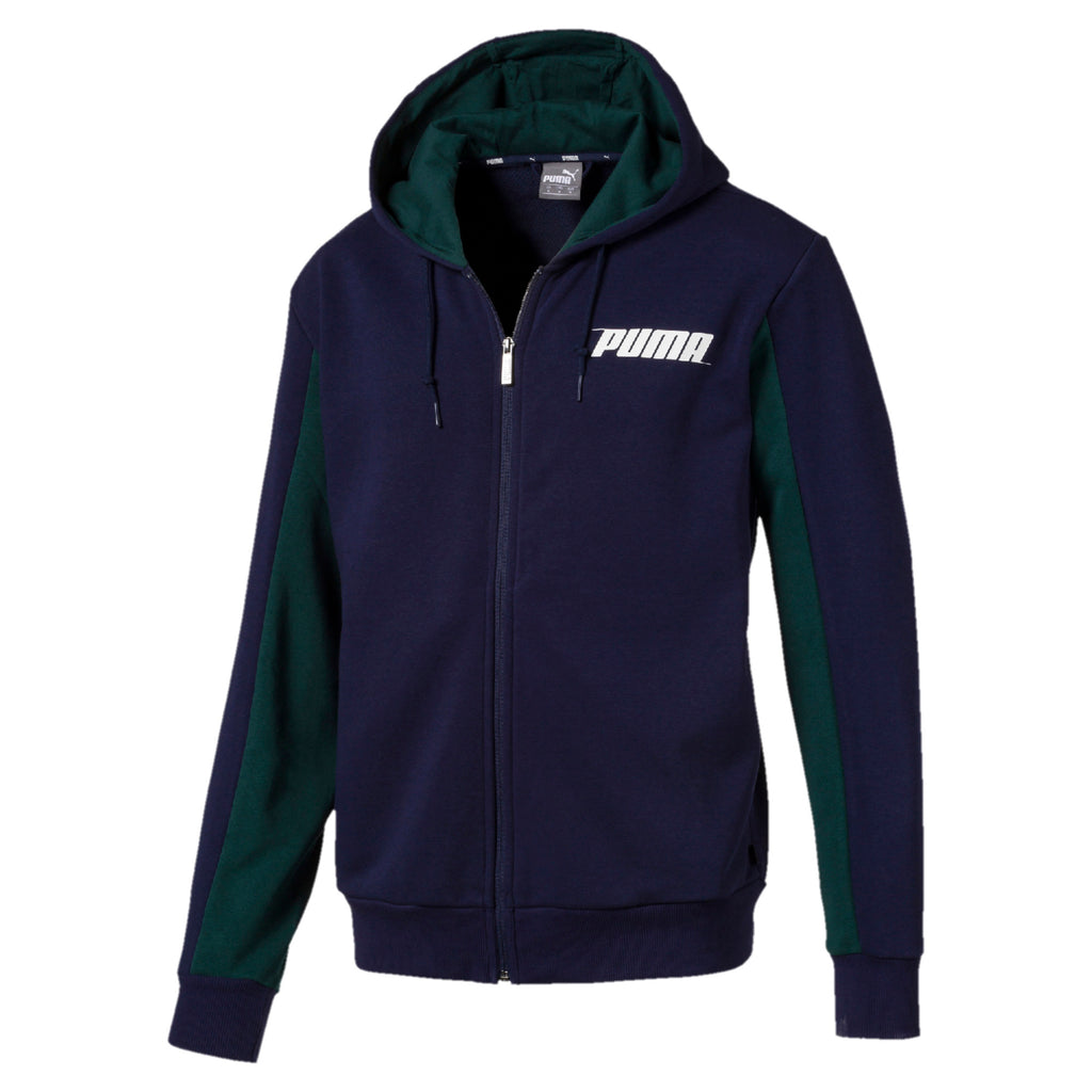 [854200-06] Mens Puma Rebel Hooded Track Jacket