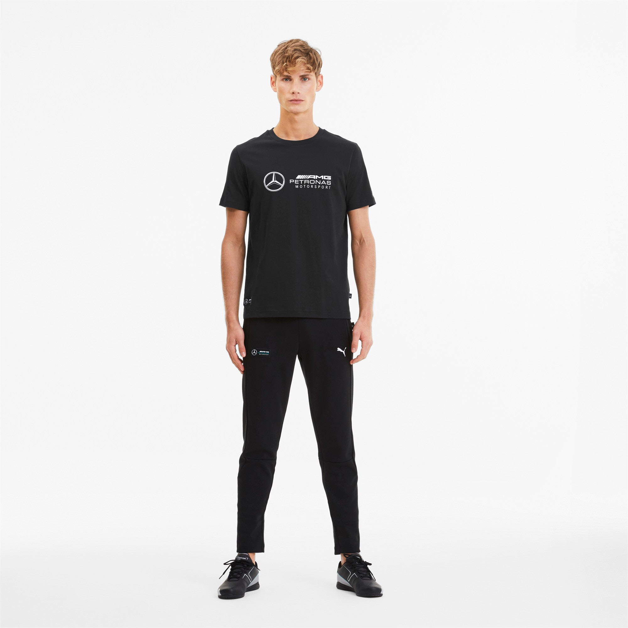 [596186-01] Mens Puma MAPM Mercedes Logo Tee