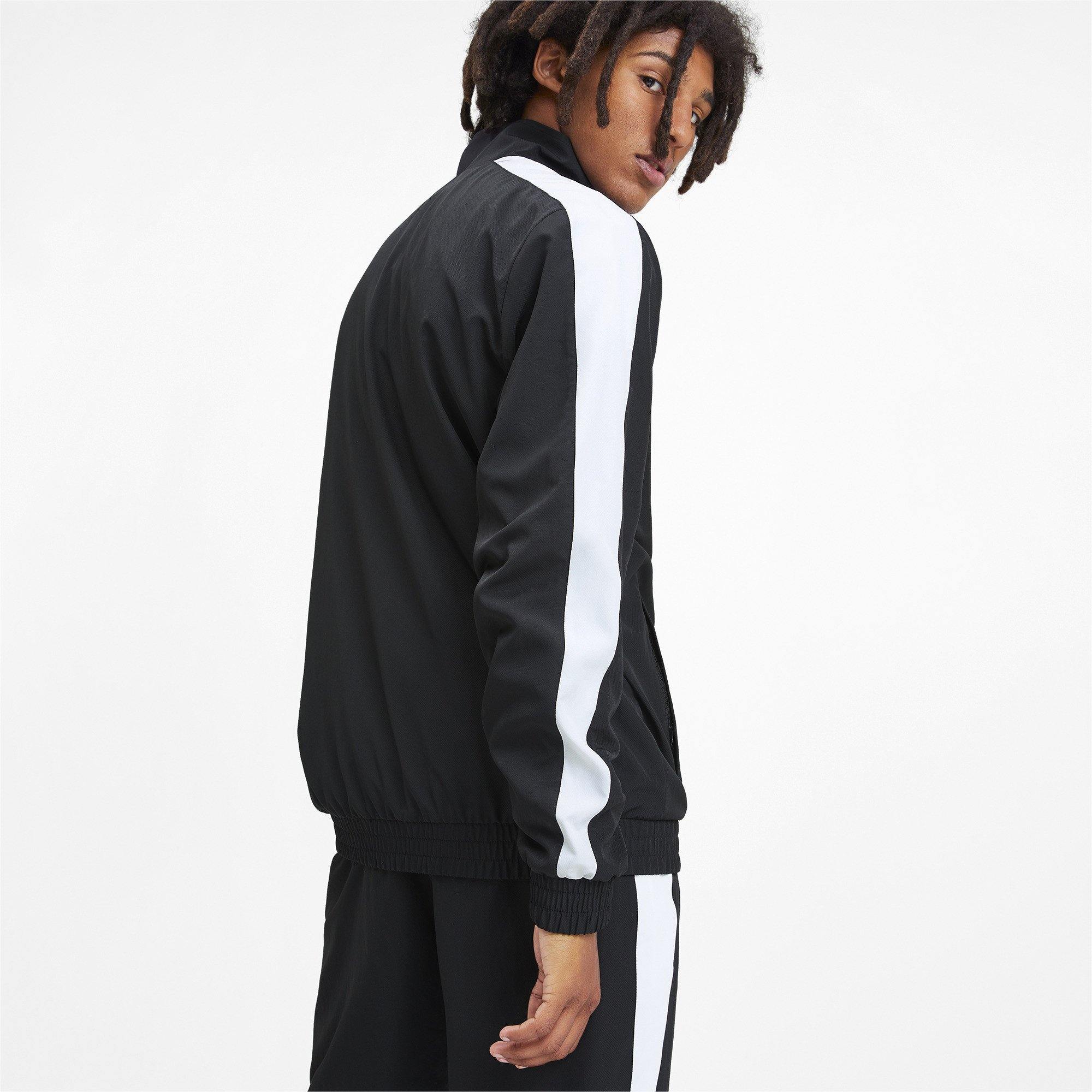 [595293-01] Mens Puma Iconic T7 Track Jacket Woven - sneakAR