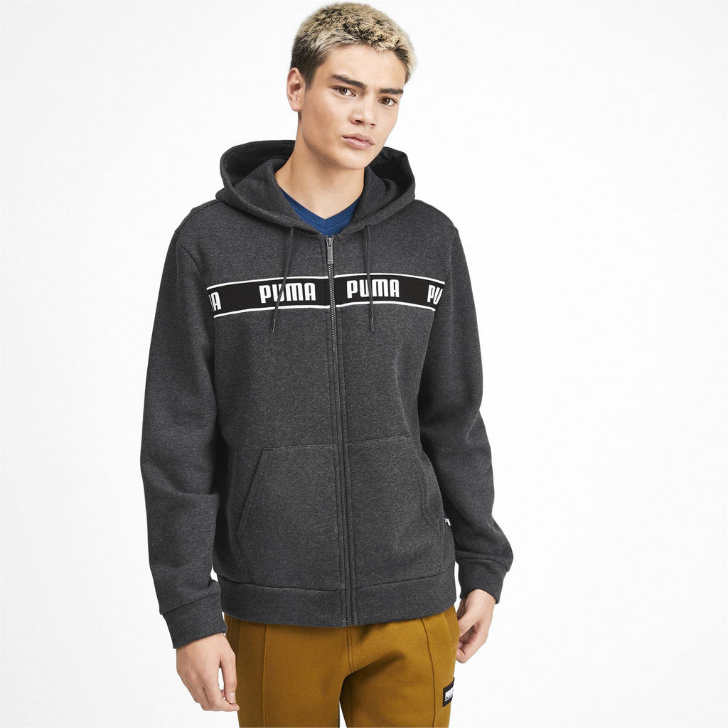 [580433-07] Mens Puma Amplified Hooded Jacket Fleece - sneakAR
