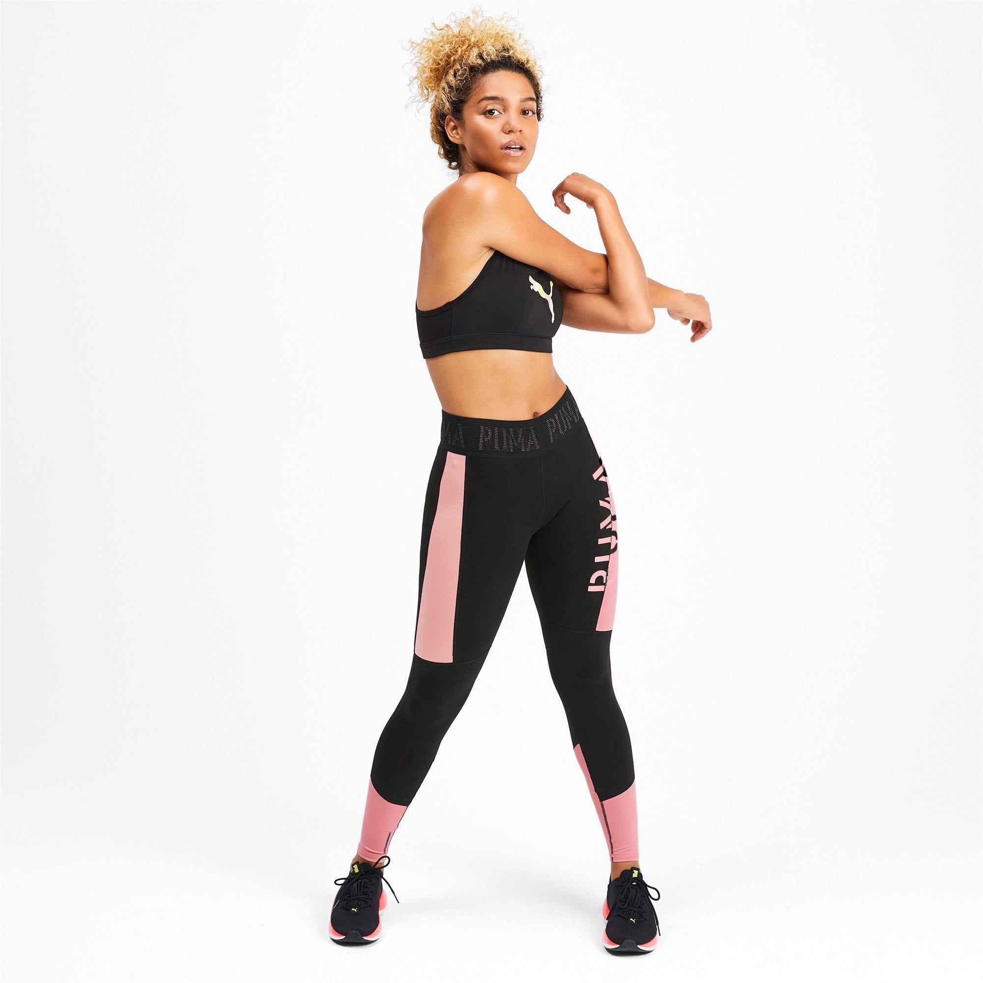 [518338-03] Womens Puma LOGO 7/8 TIGHT