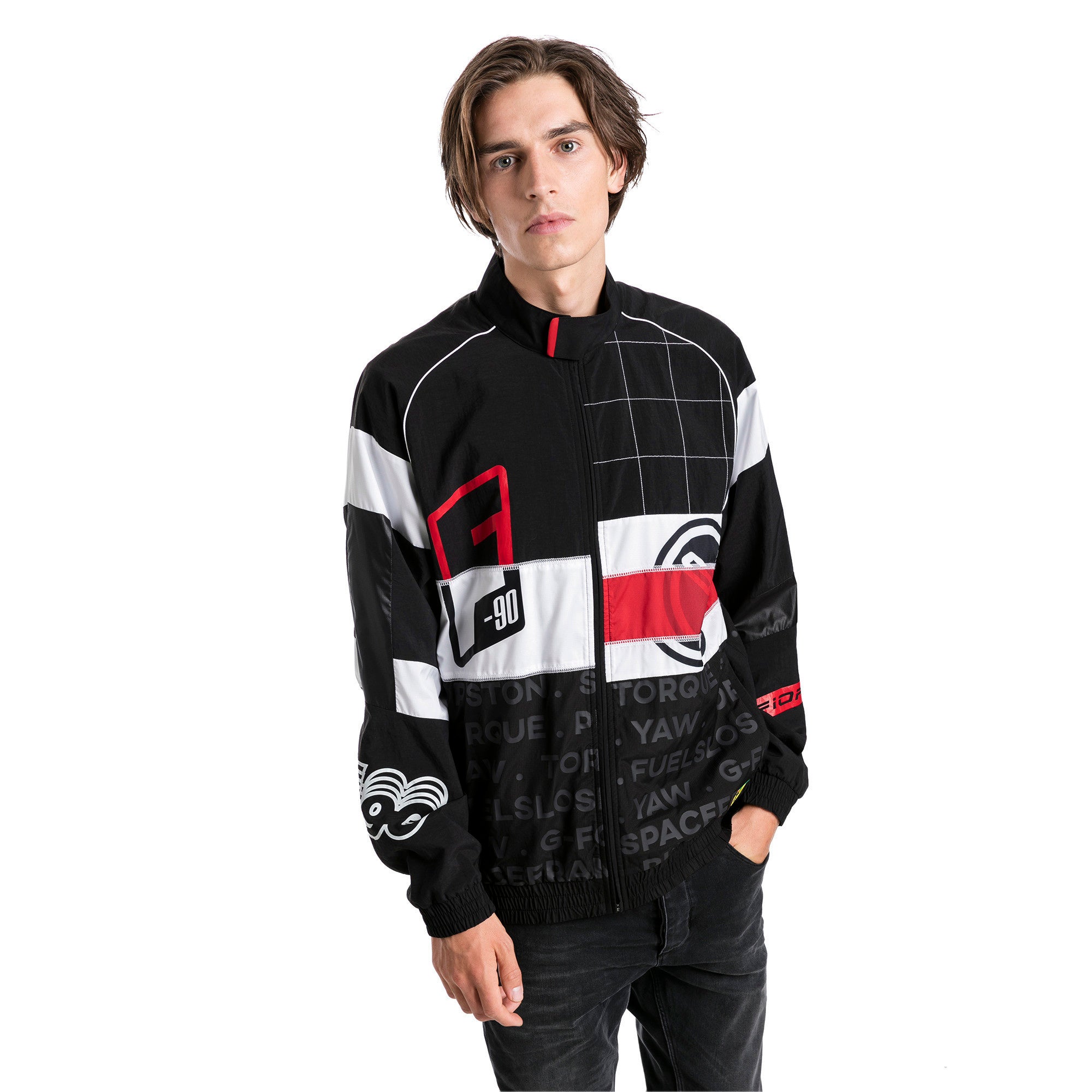 [577816-02] Mens Puma Scuderia Ferrari SF Street Woven Jacket