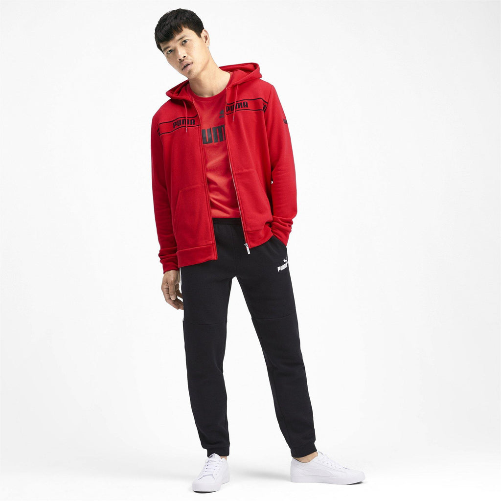 [580439-11] Mens Puma Amplified Hooded Jacket - sneakAR