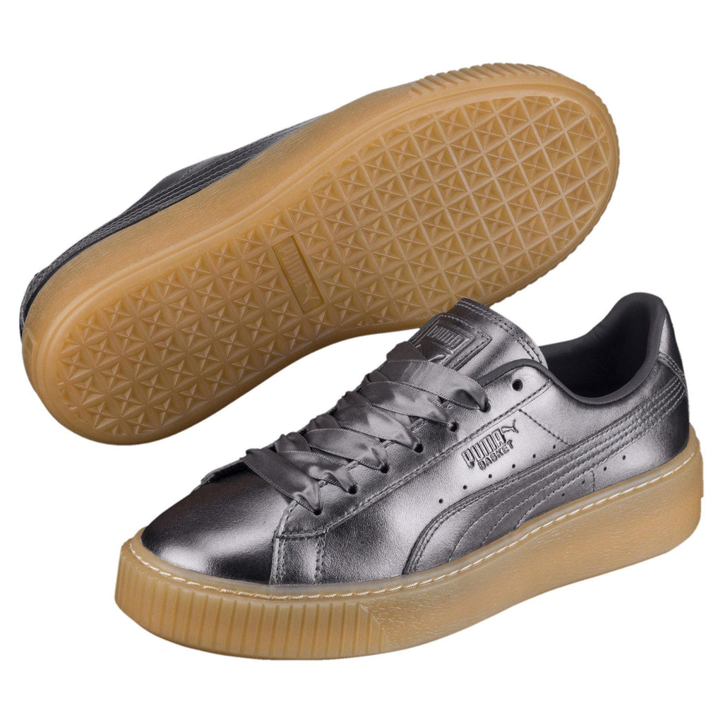 [366687-01] Womens Puma Basket Platform Luxe - sneakAR