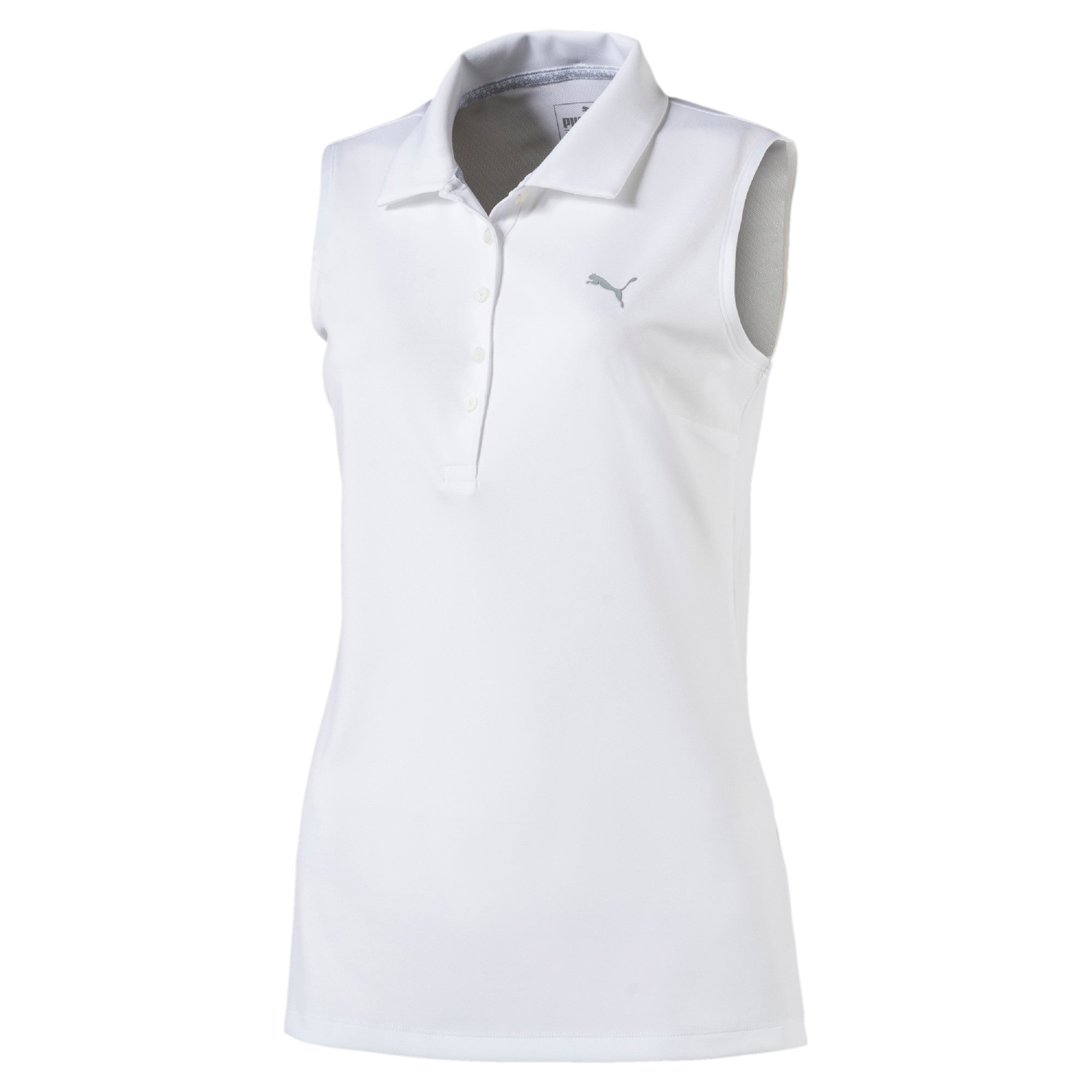 [574773-02] Womens Puma Pounce Sleeveless Polo