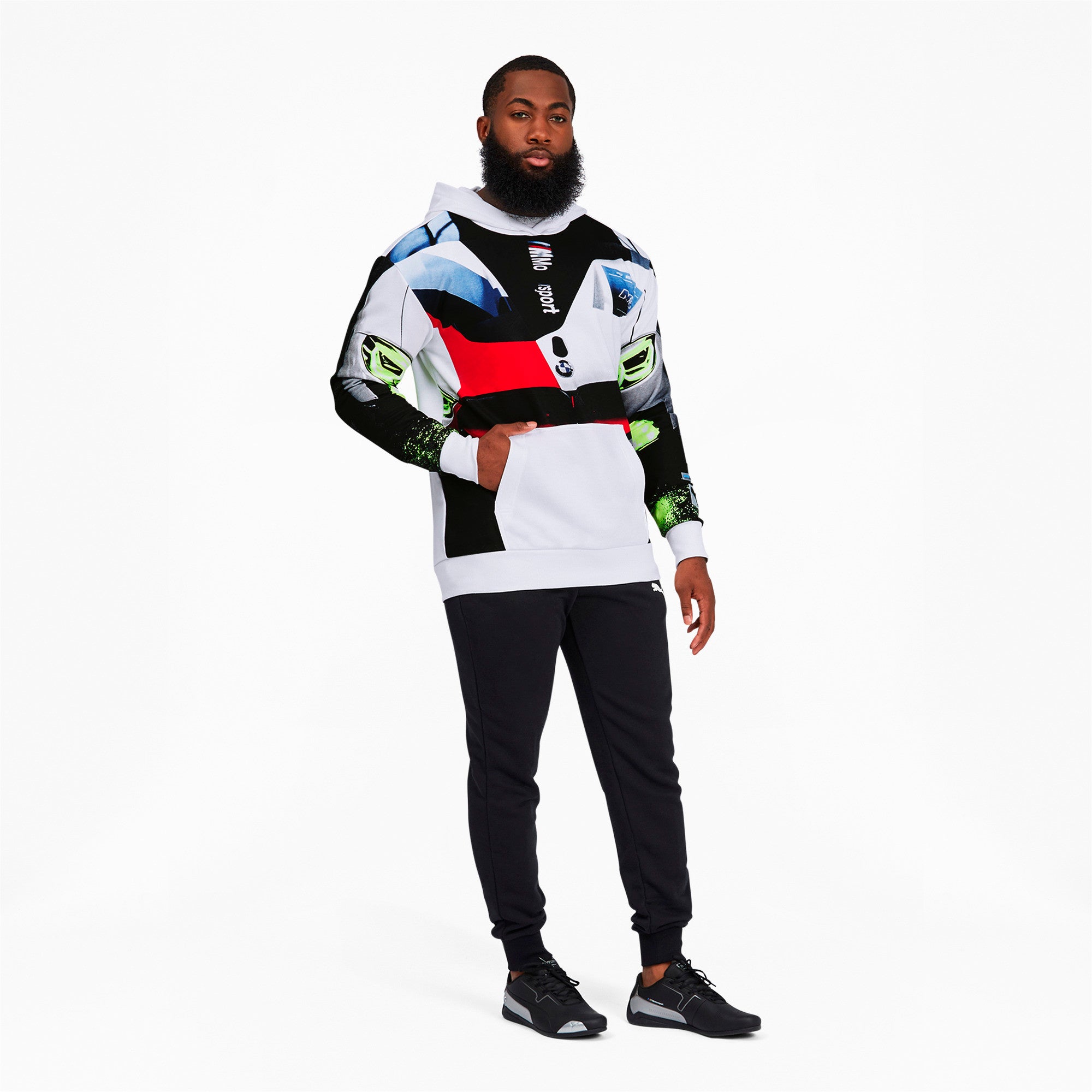 [597972-02] Mens Puma BMW MOTORSPORT STREET HOODIE