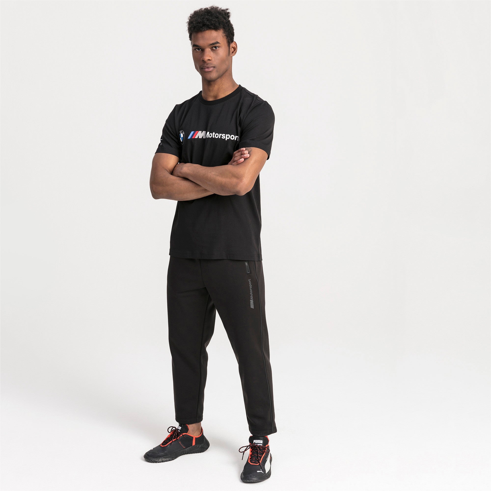 [595369-01] Mens Puma BMW Motorsport Logo Tee