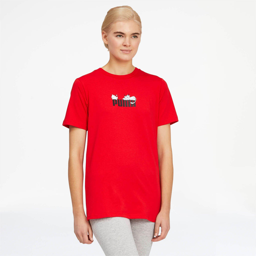 [597141-99] Womens Puma X Hello Kitty Tee - sneakAR