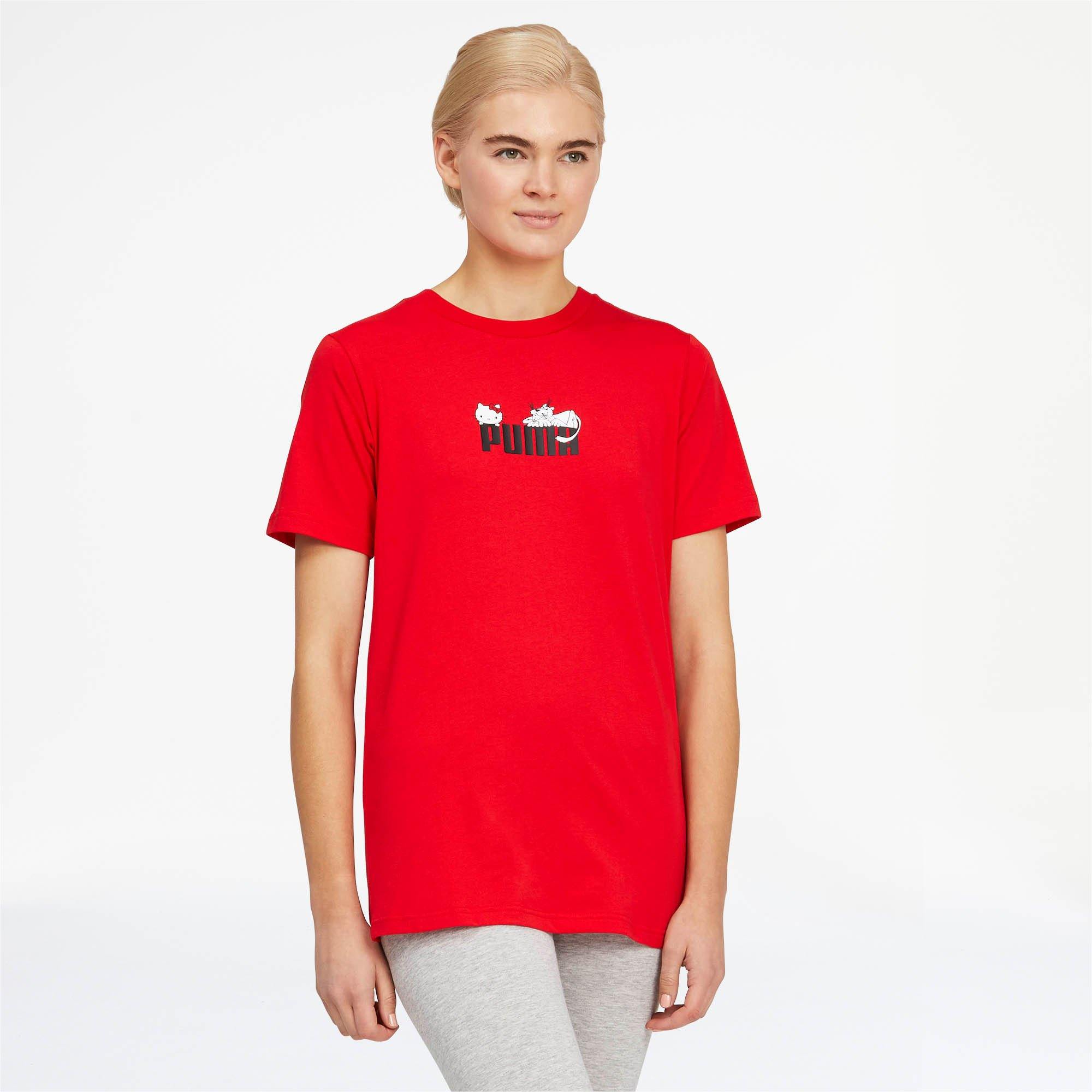 [597141-99] Womens Puma X Hello Kitty Tee - sneakAR