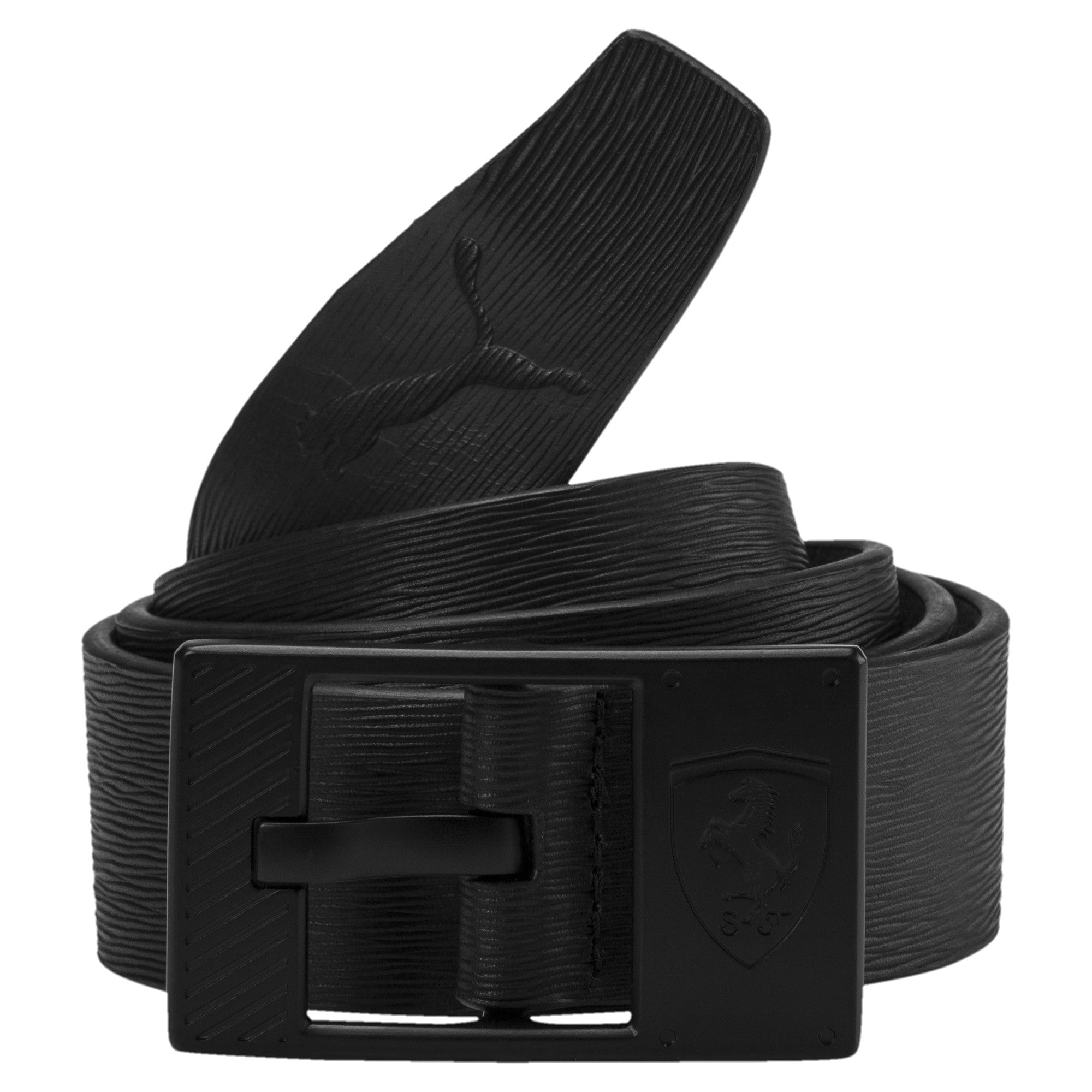 [053383-01] Mens Puma Scuderia Ferrari Lifestyle Leather Belt