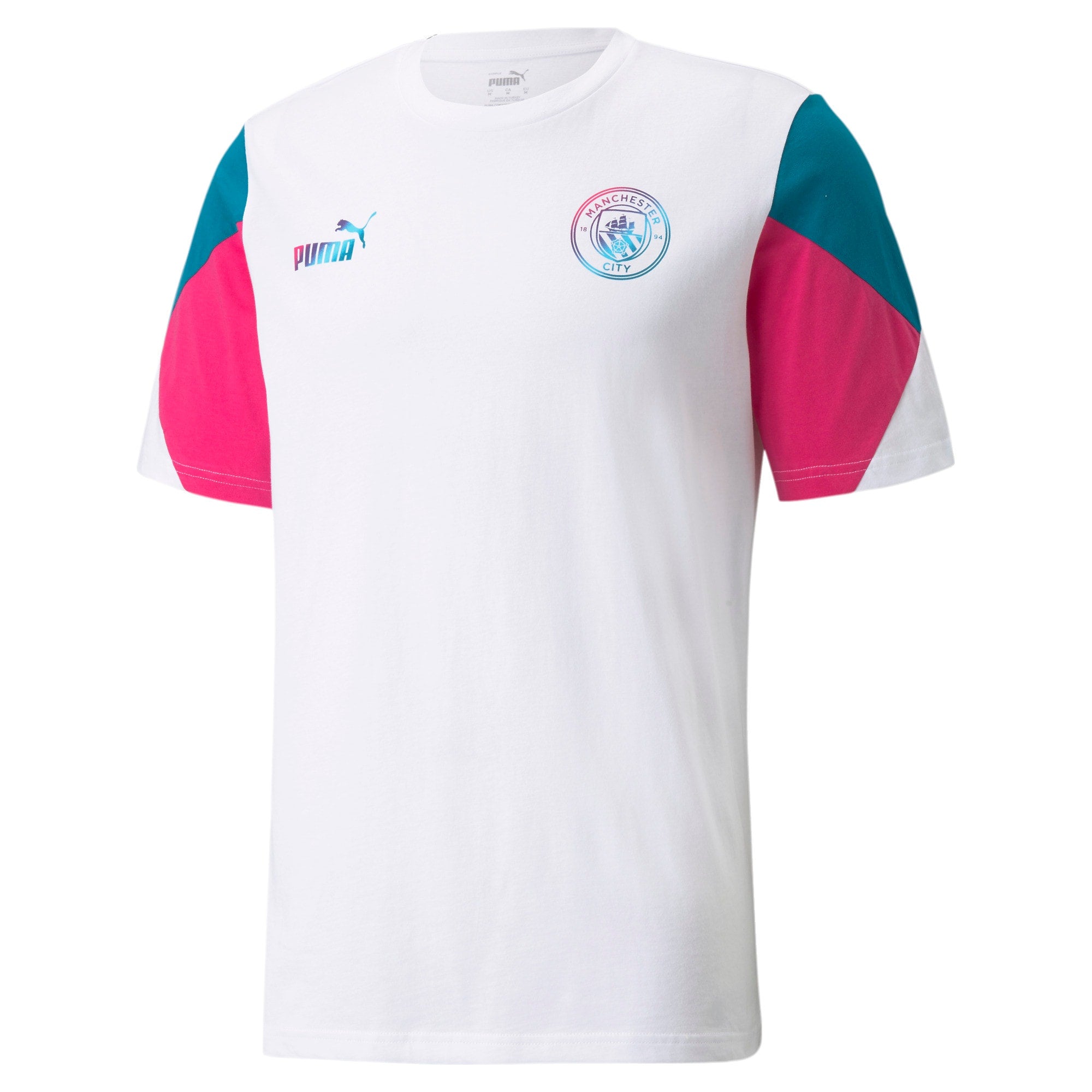 [764525-02] Mens Puma MCFC MANCHESTER CITY FTBLCULTURE TEE