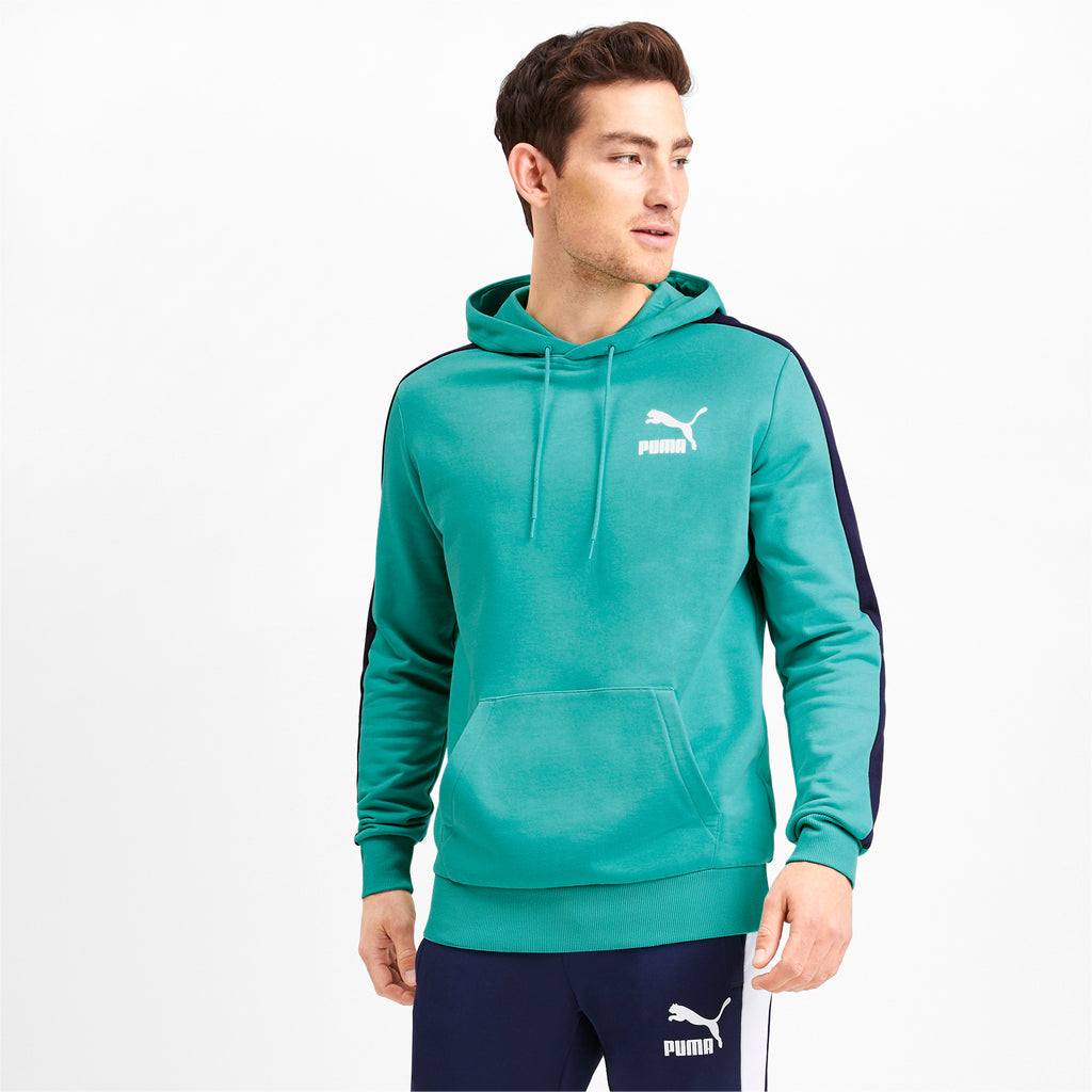 [595297-35] Mens Puma ICONIC T7 HOODY TR