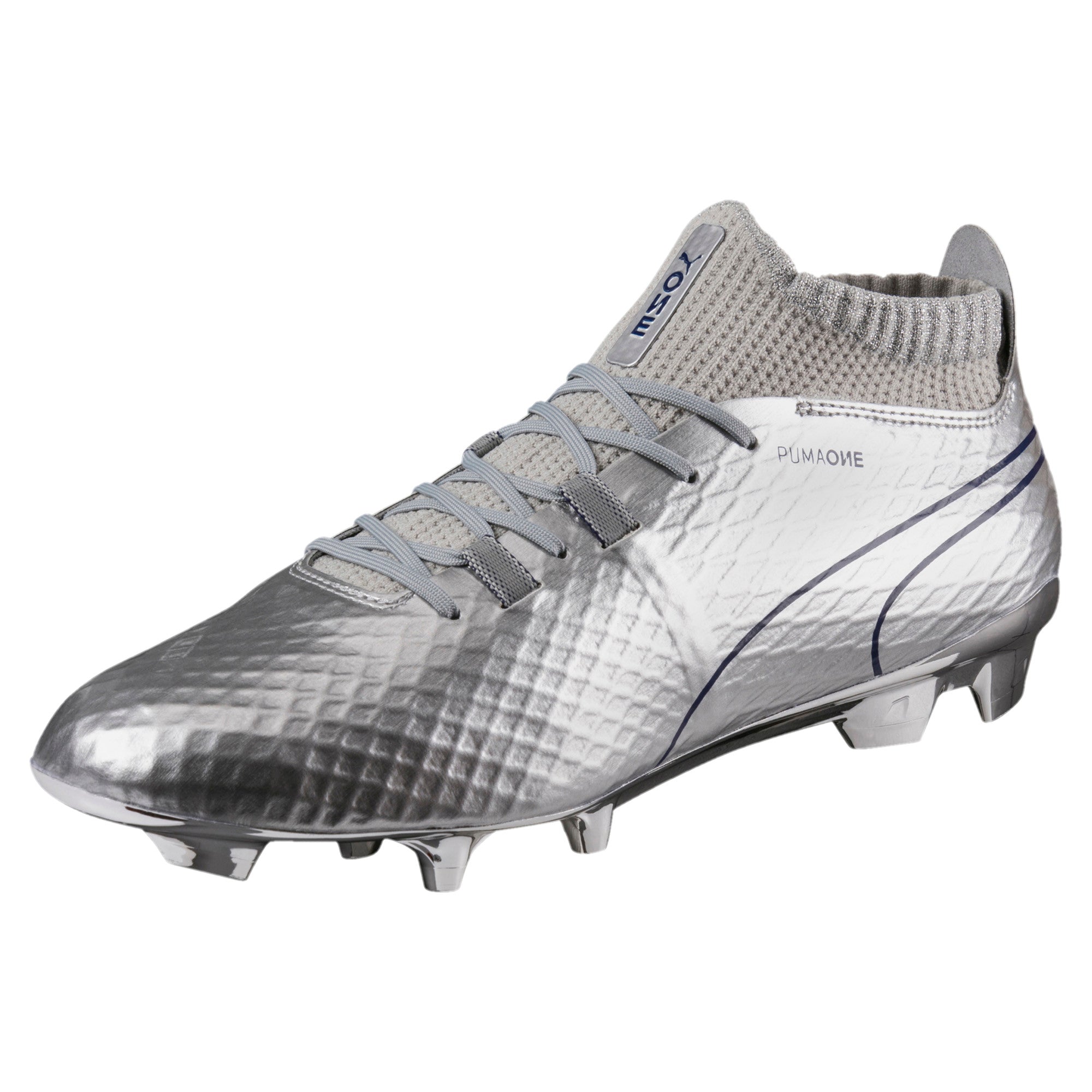 [103986-01] Mens Puma One Chrome Firm Ground Cleats