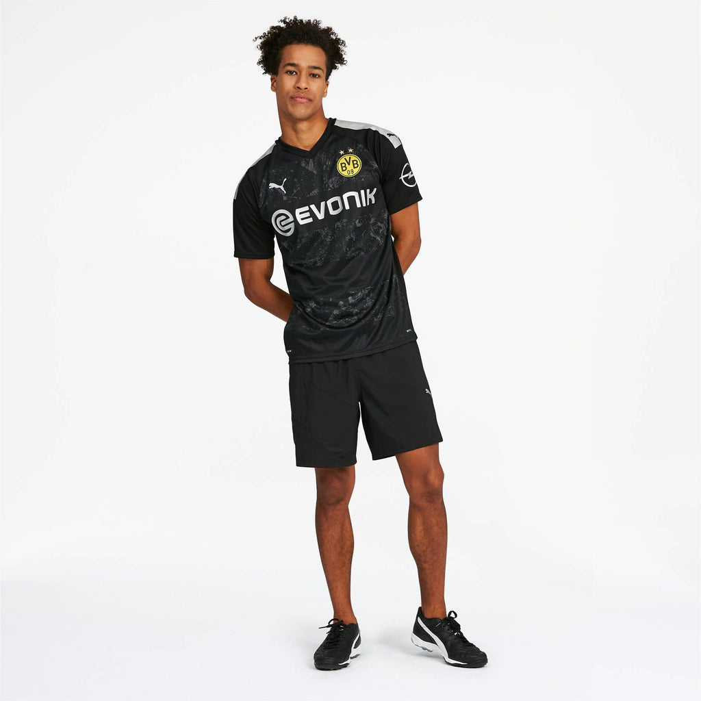 [755745-12] Mens Puma BVB Away Shirt Replica - Evonik & Opel Logo - sneakAR