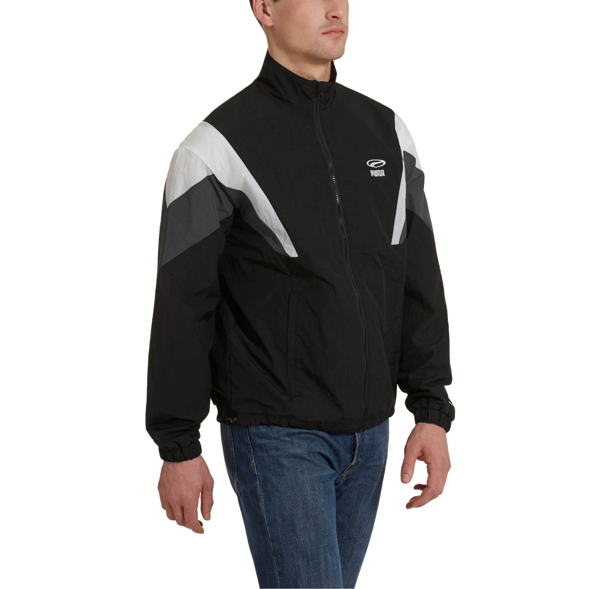 [578910-01] Mens Puma 90s Retro Woven Jacket - sneakAR