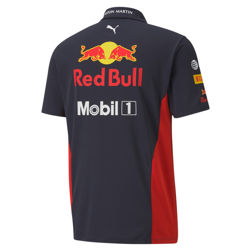 [762882-01] Mens Puma AMRBR Red Bull Racing Team Polo