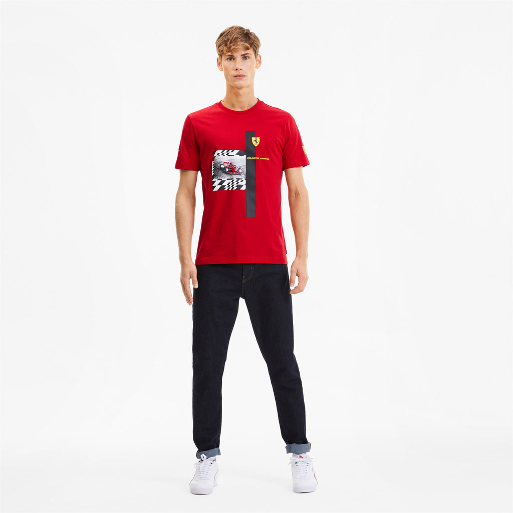 [596156-01] Mens Puma SF Ferrari Q2 Tee