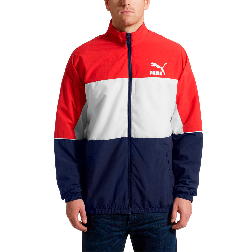 [576376-06] Mens Puma Retro Woven Track Jacket