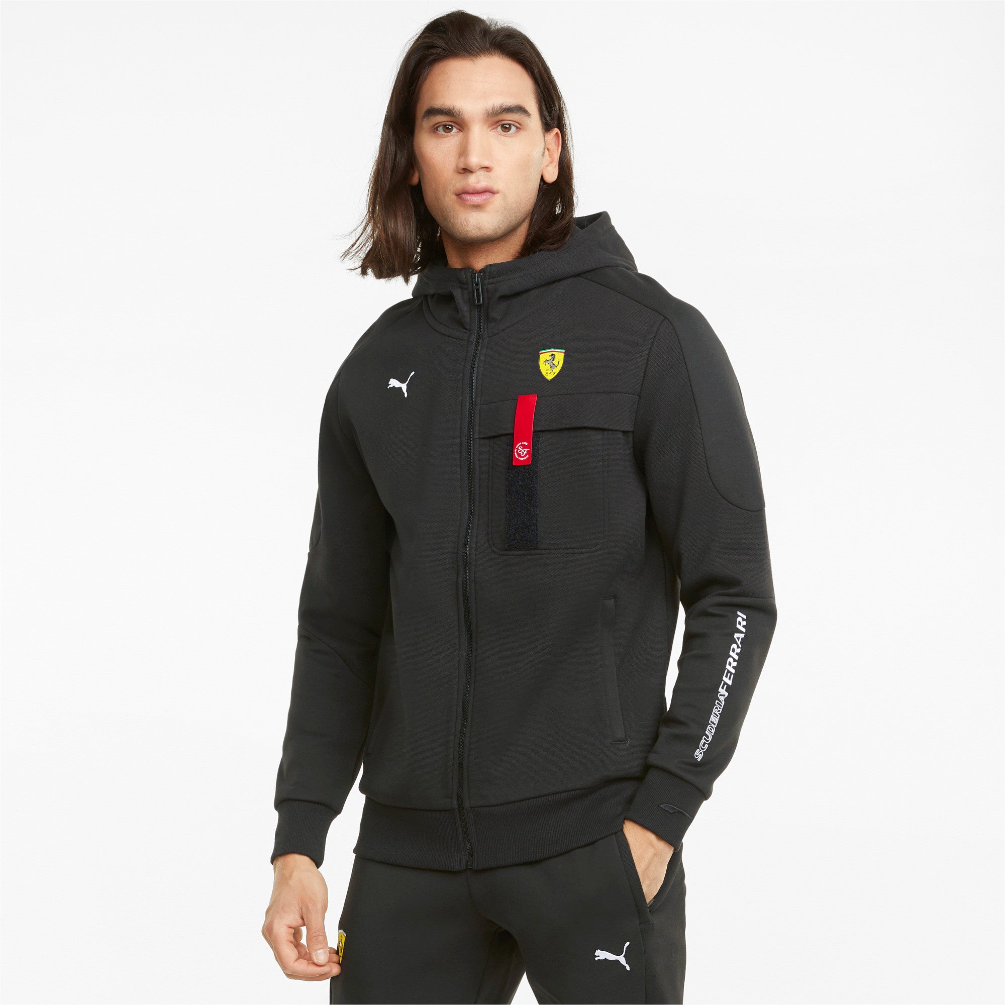 [531683-01] Mens Puma Ferrari Race Hooded Sweat Jacket
