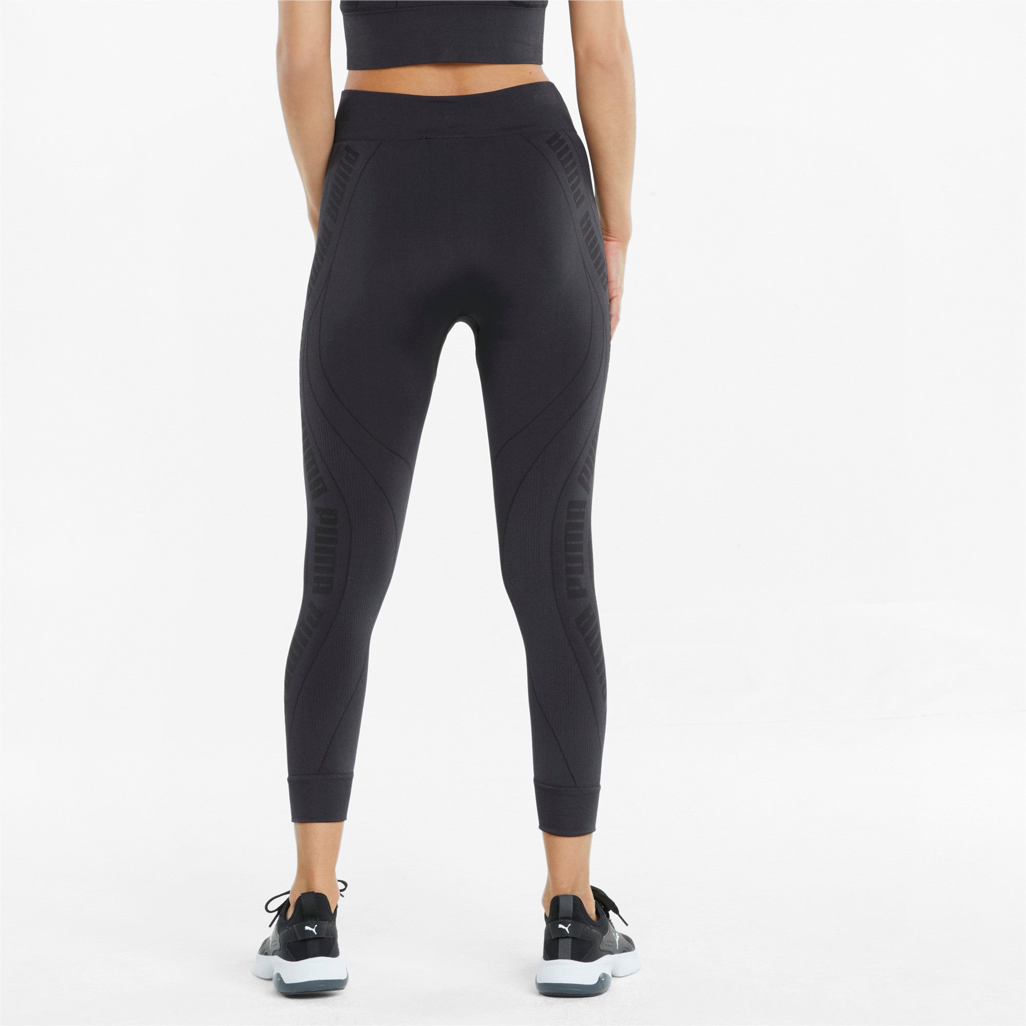 [589159-01] Womens Puma Evostripe Evoknit 7/8 Tights