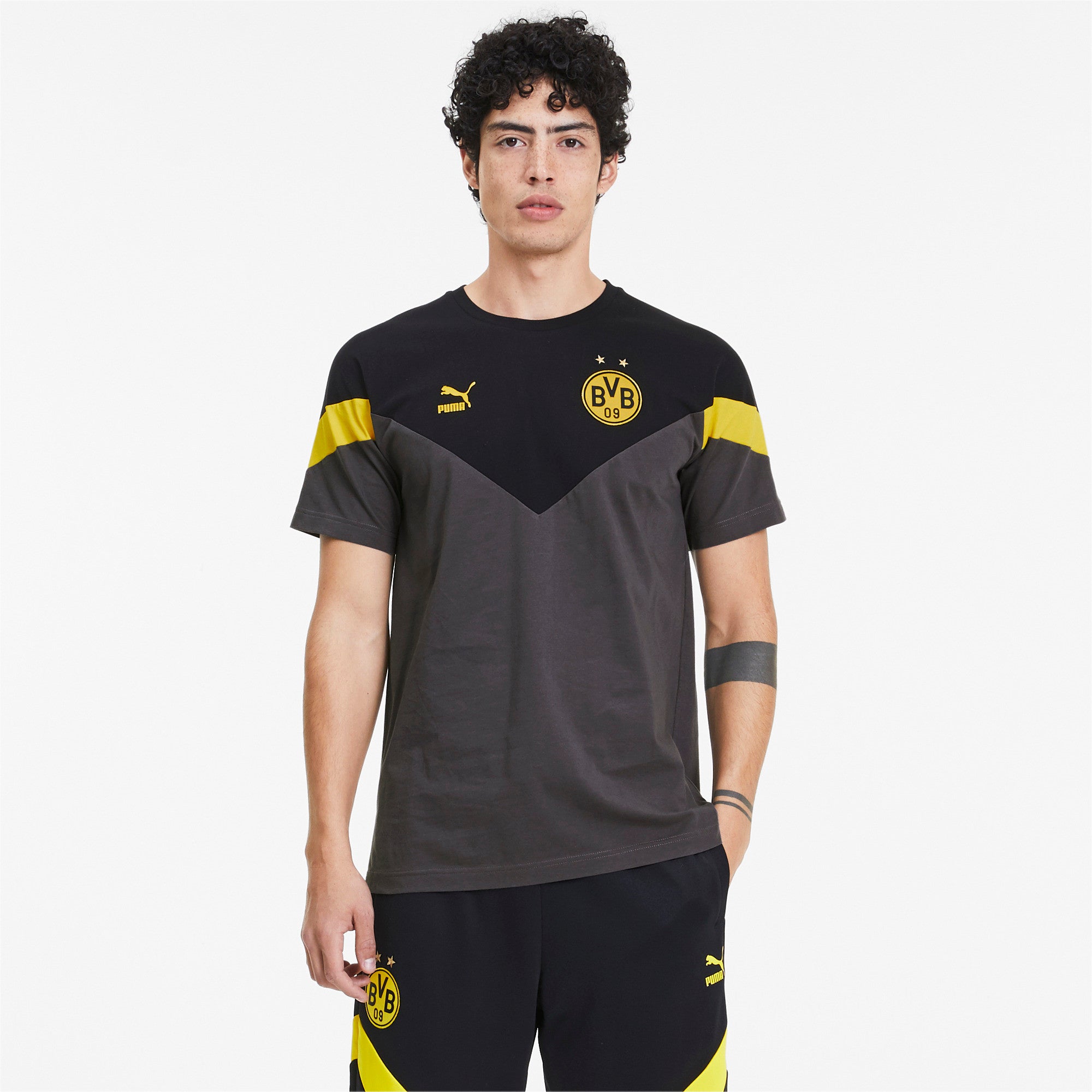 [756721-02] Mens Puma BVB Iconic MCS Tee