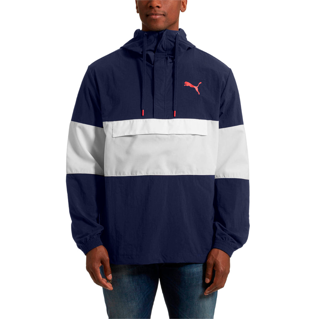 [851643-06] Mens Puma 1/2 Zip Windbreaker