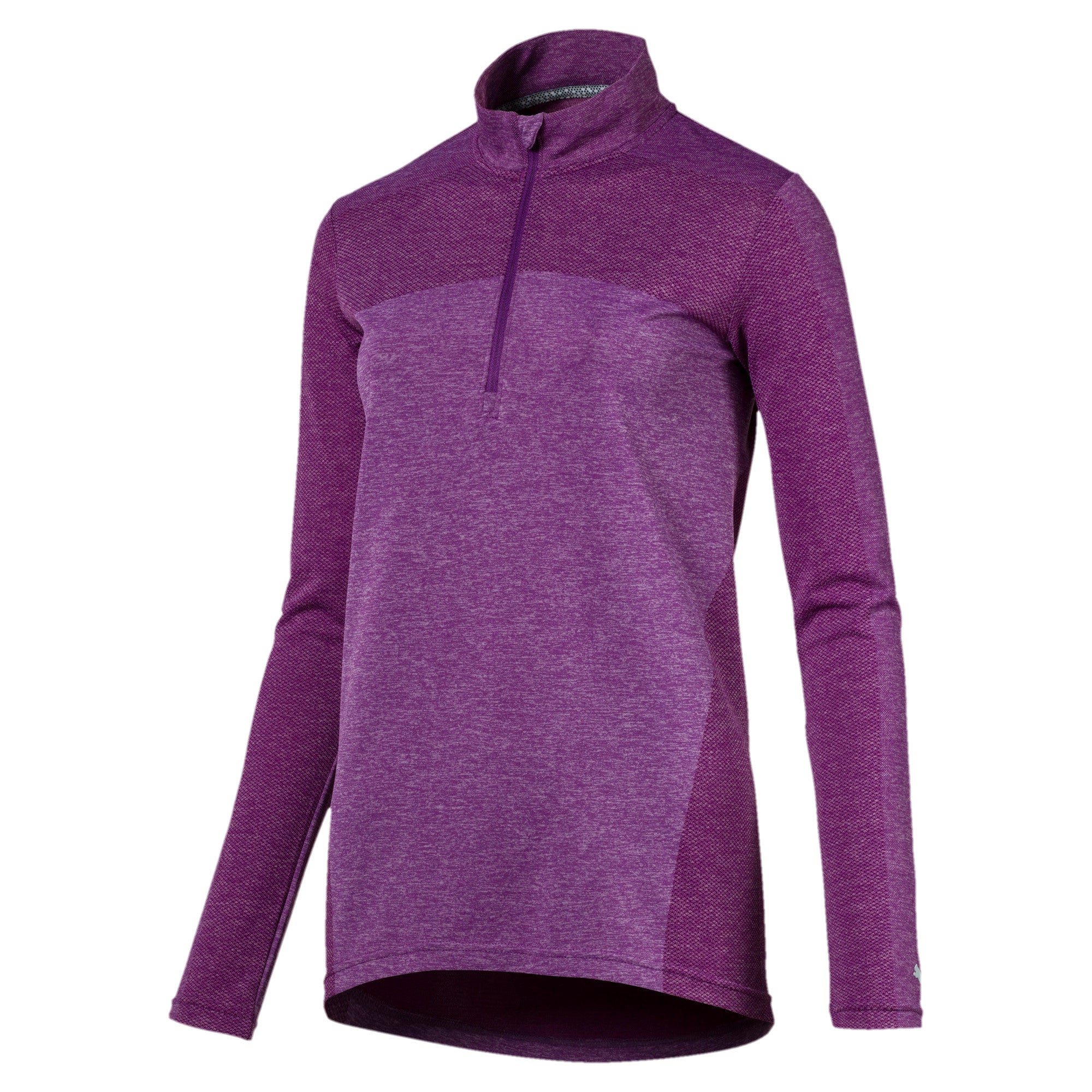 [574645-07] Womens Puma Evoknit Seamless 1/4 Zip